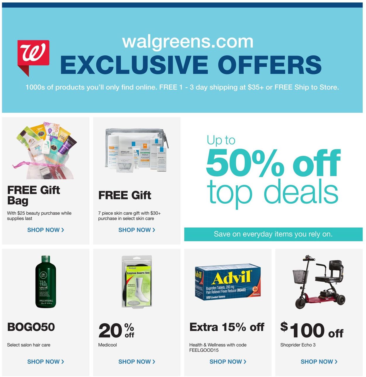 Catalogue Walgreens from 08/04/2019