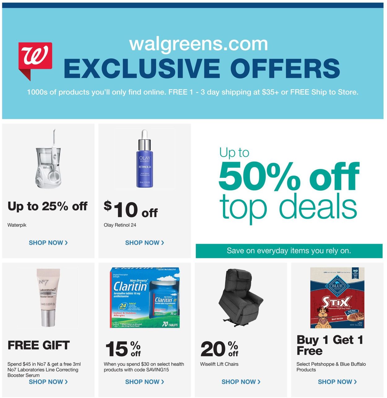 Catalogue Walgreens from 09/08/2019