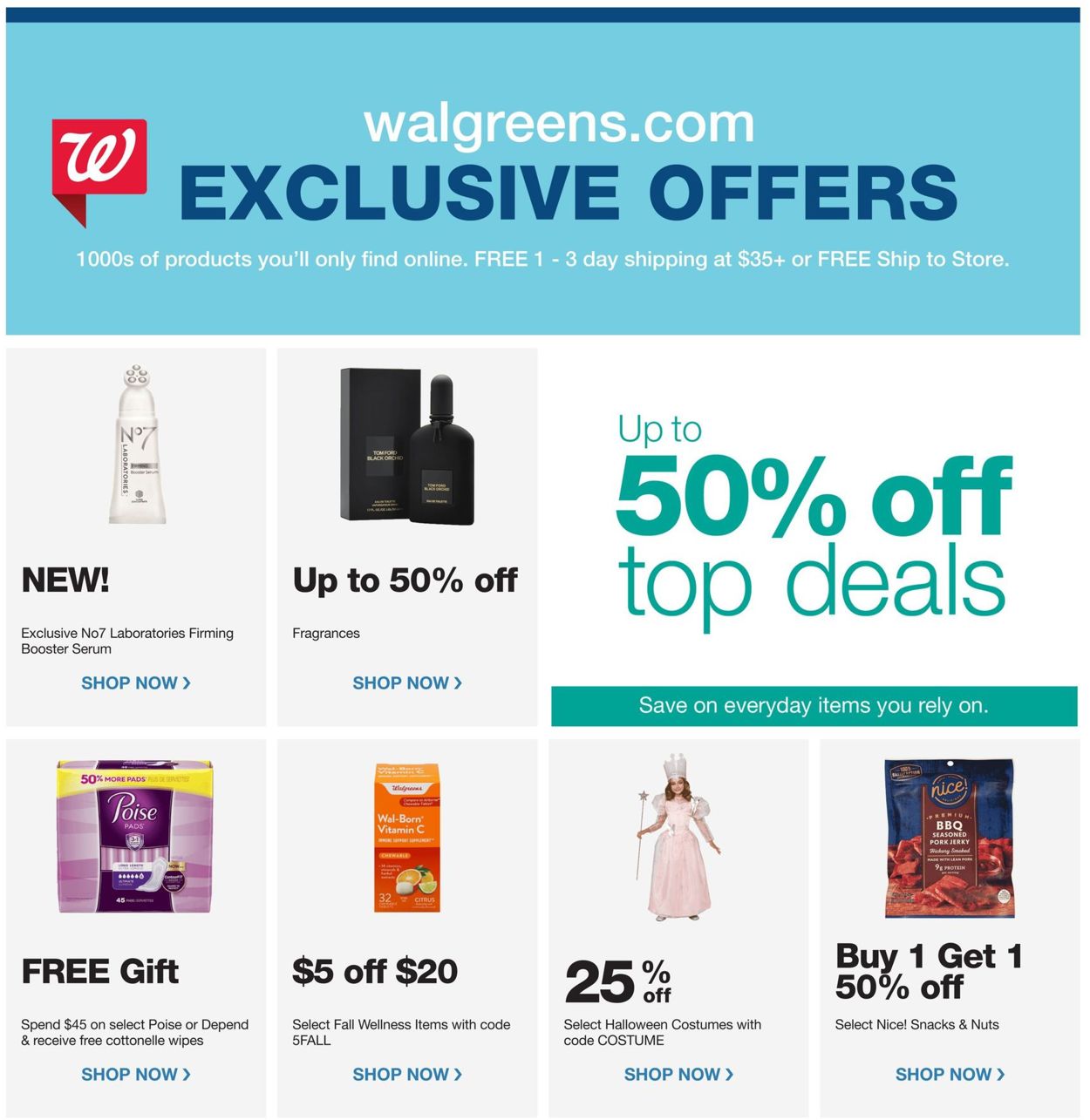 Catalogue Walgreens from 10/06/2019