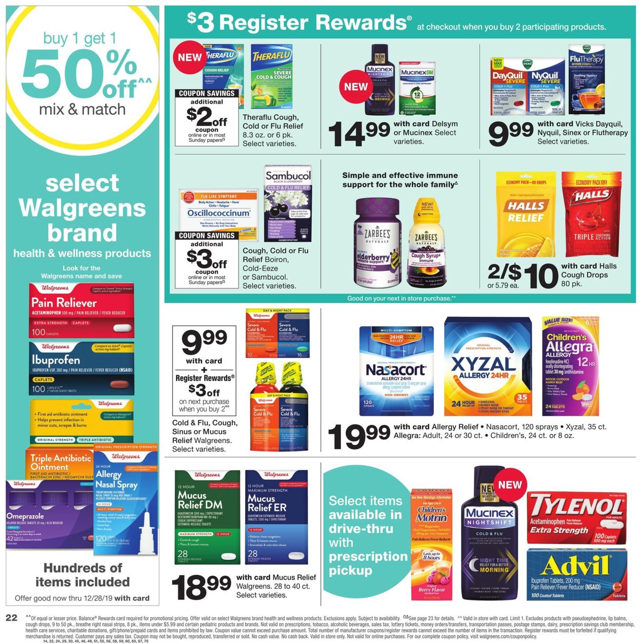 Catalogue Walgreens - Holidays Ad 2019 from 12/08/2019