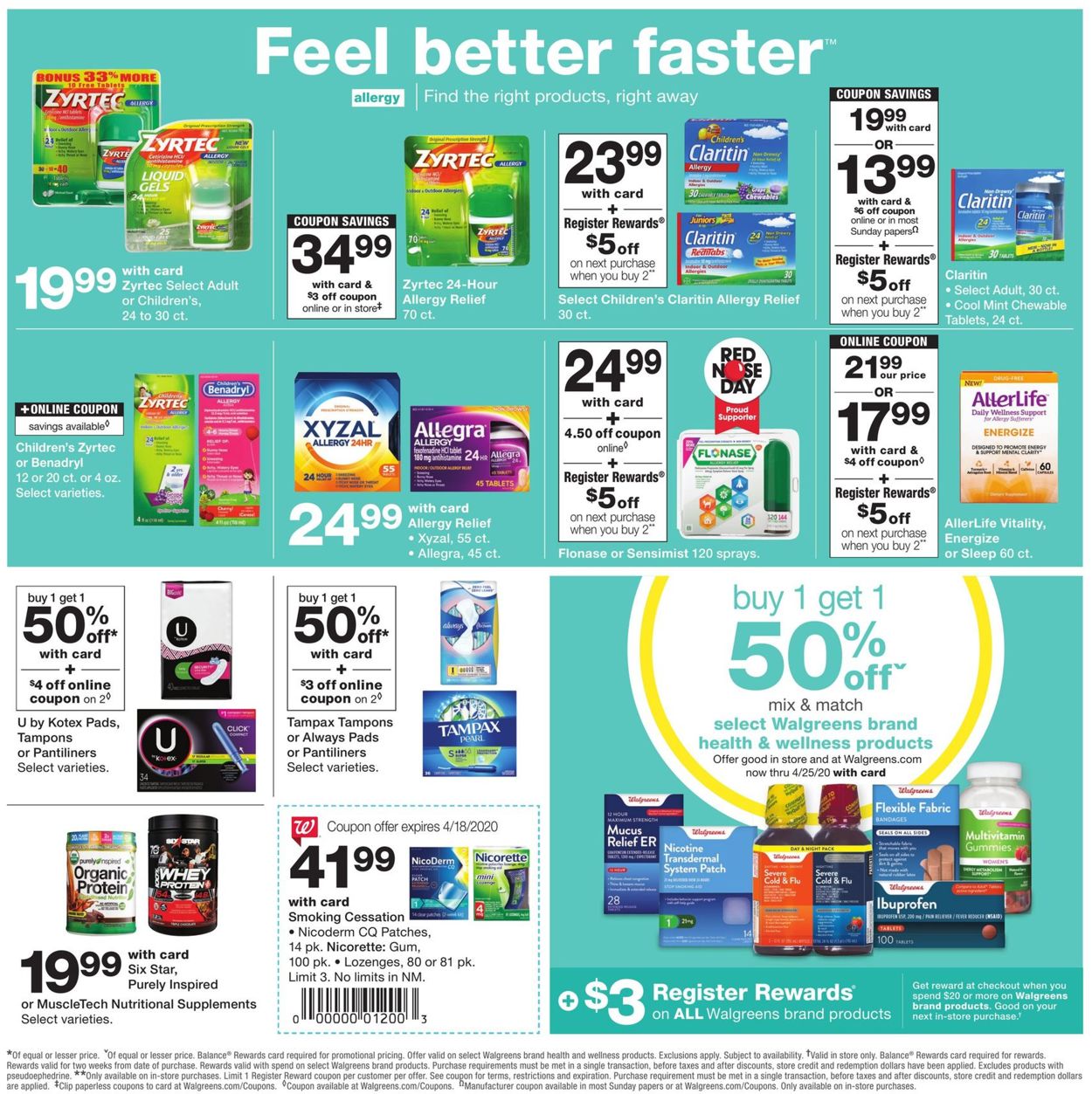 Catalogue Walgreens from 04/12/2020