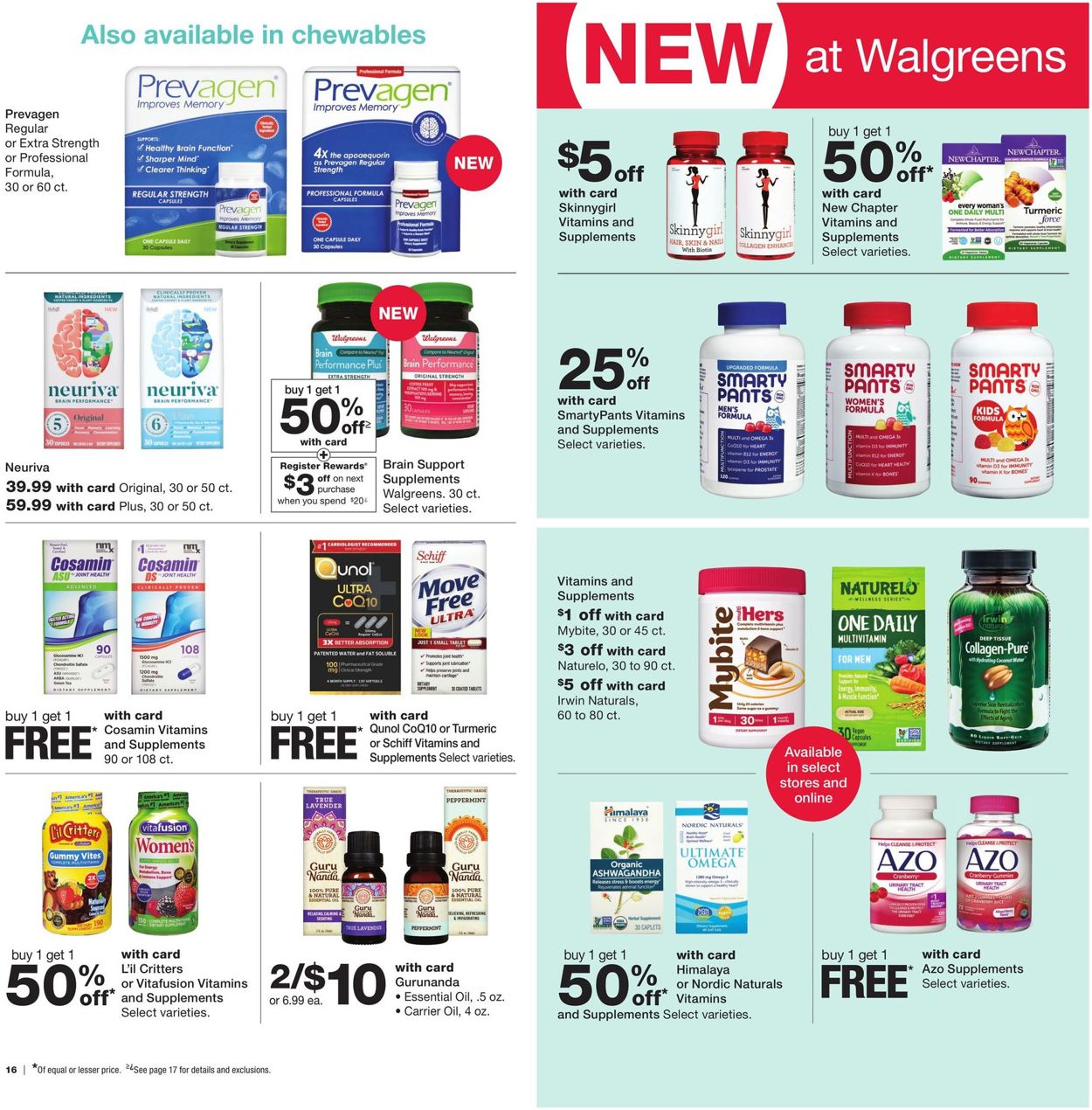 Catalogue Walgreens from 07/05/2020