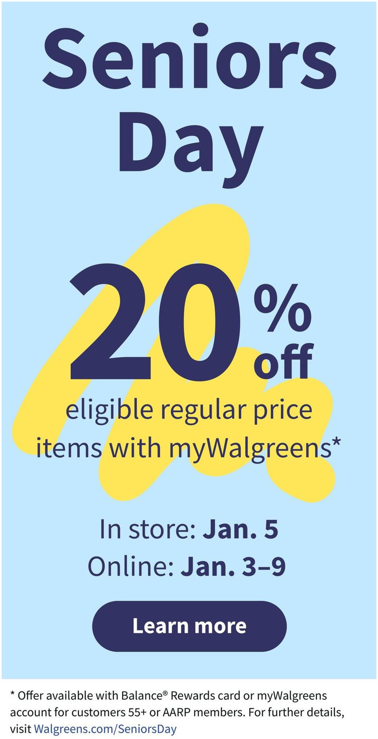 Catalogue Walgreens from 01/03/2021