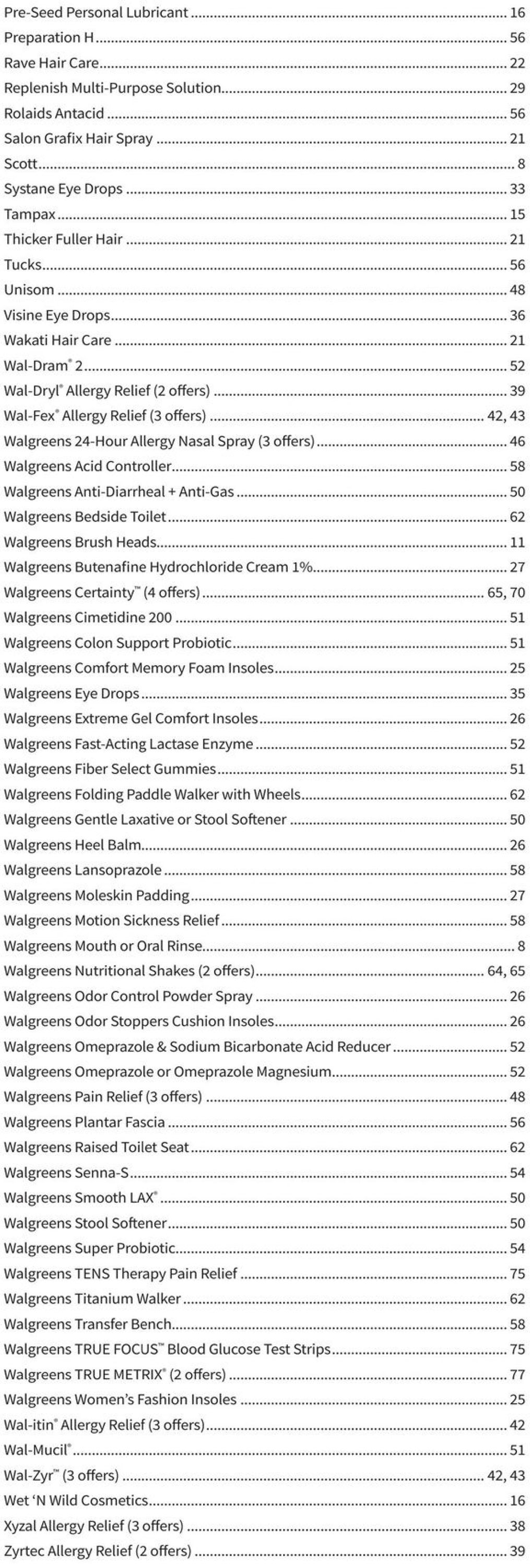 Catalogue Walgreens from 01/24/2021