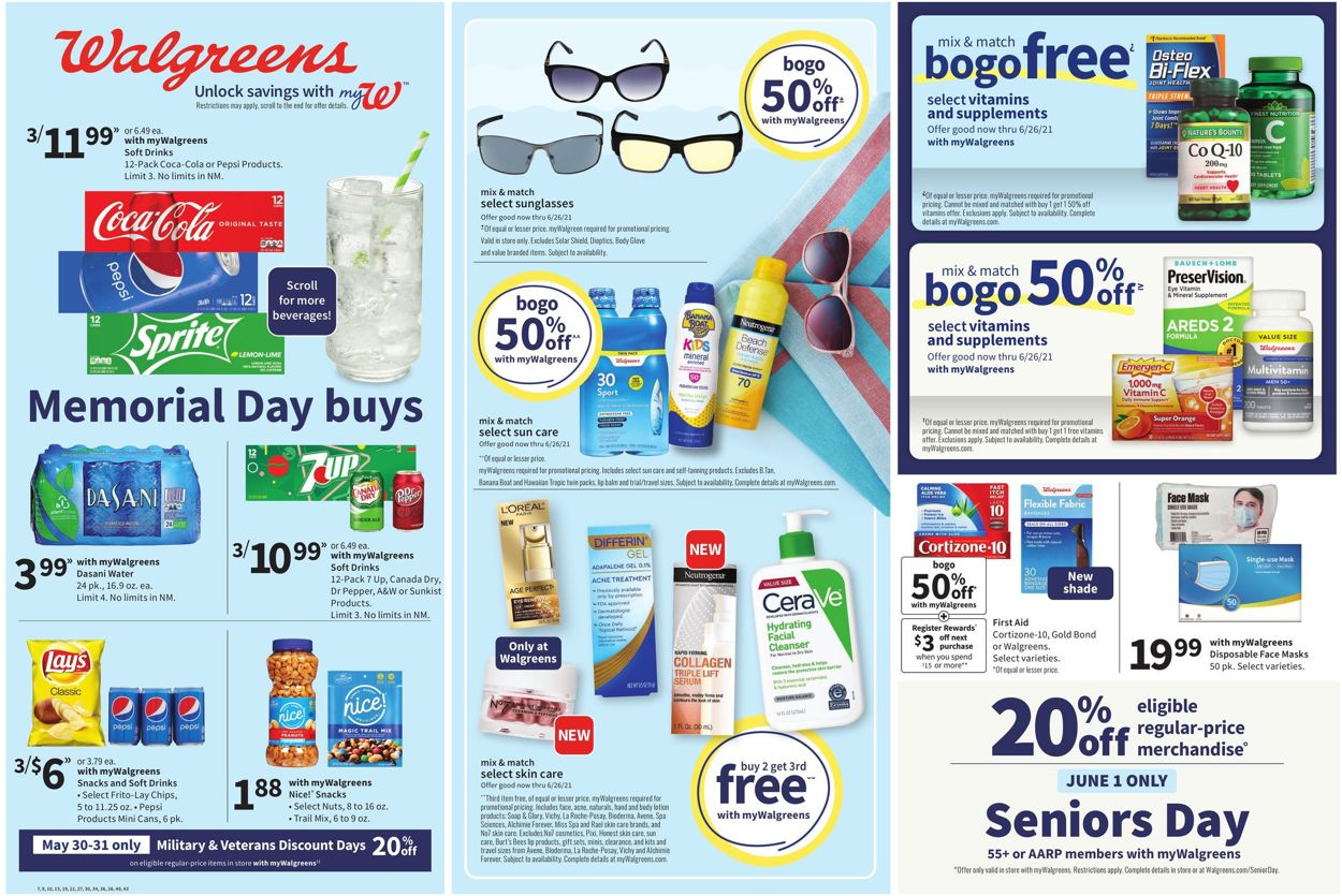 Walgreens Current Weekly Ad 05/30 - 06/05/2021 - Frequent-Ads.com