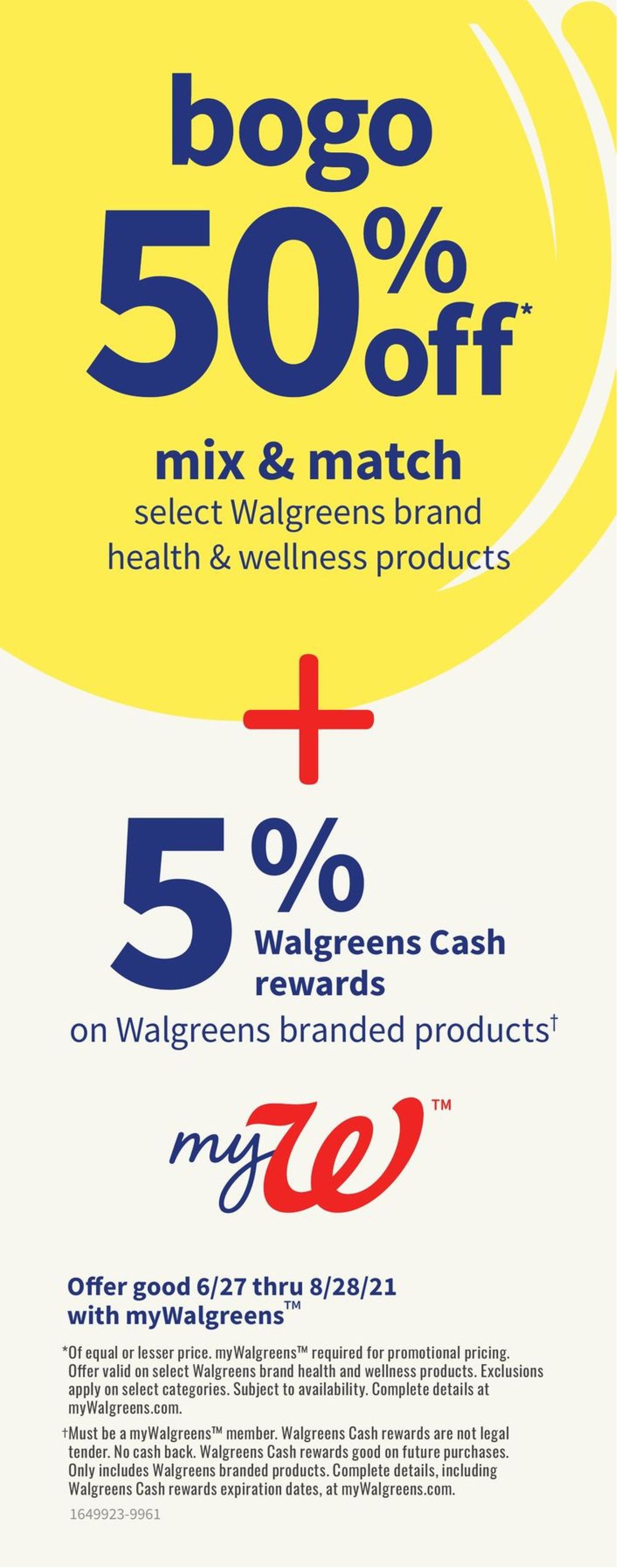 Catalogue Walgreens from 06/27/2021