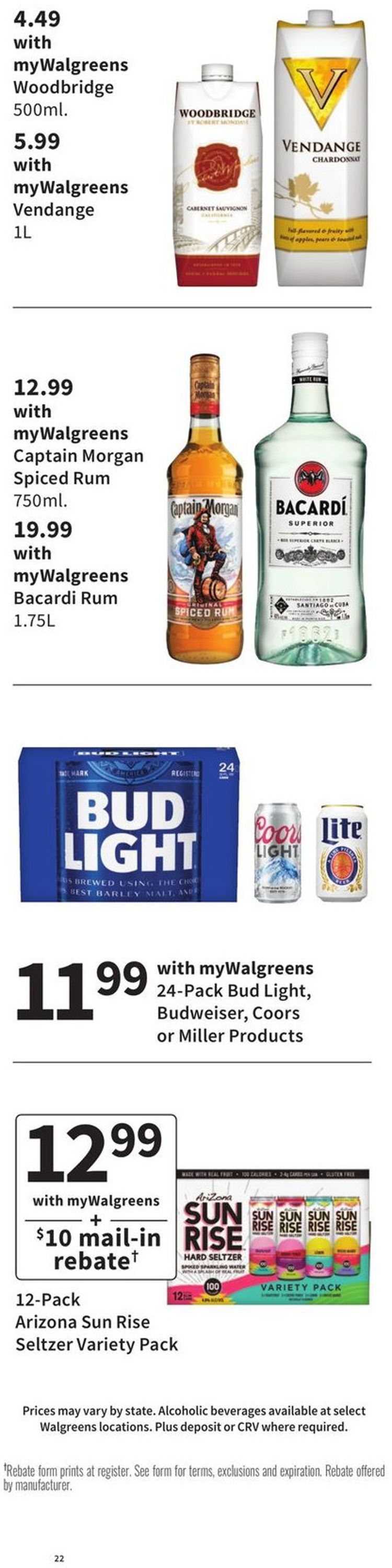 Catalogue Walgreens from 08/15/2021