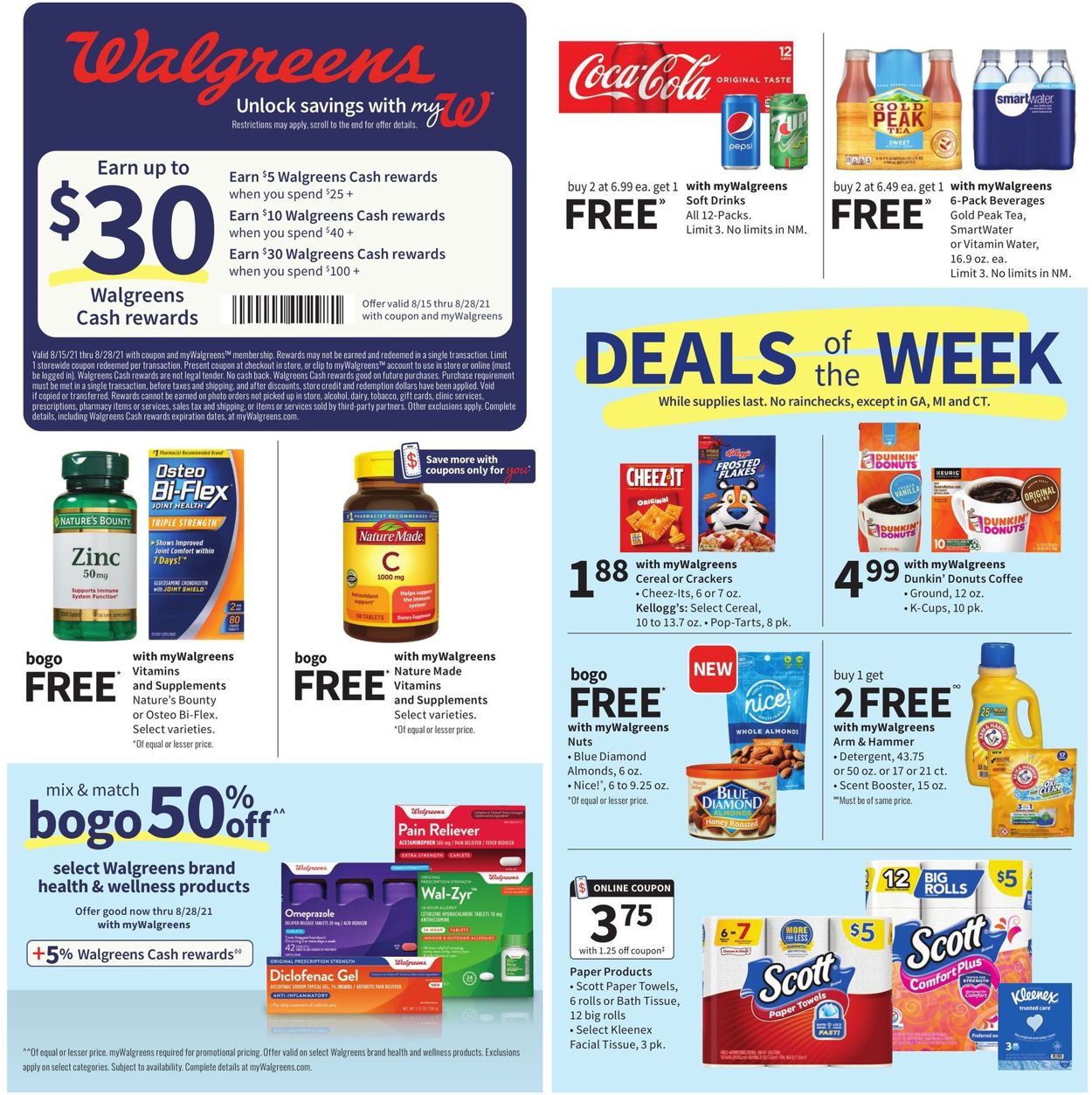 Walgreens Current weekly ad 08/22 08/28/2021