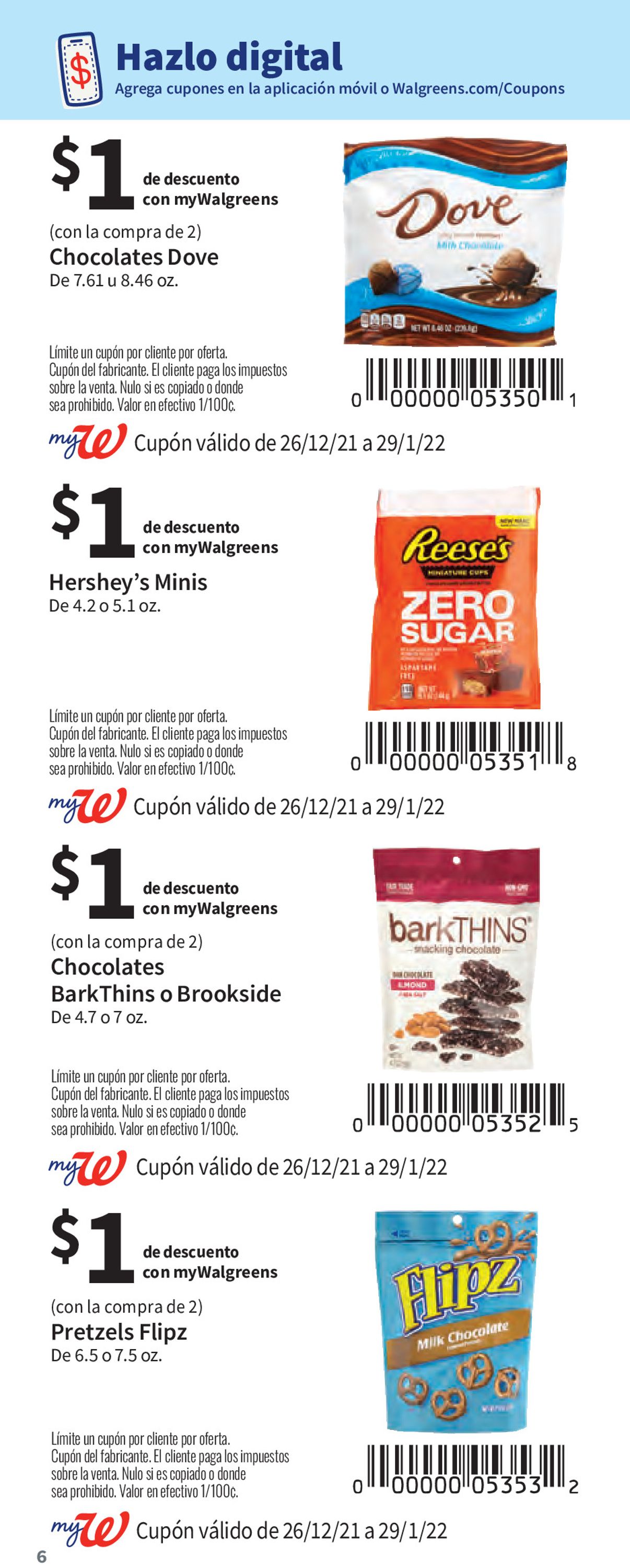 Catalogue Walgreens from 12/26/2021