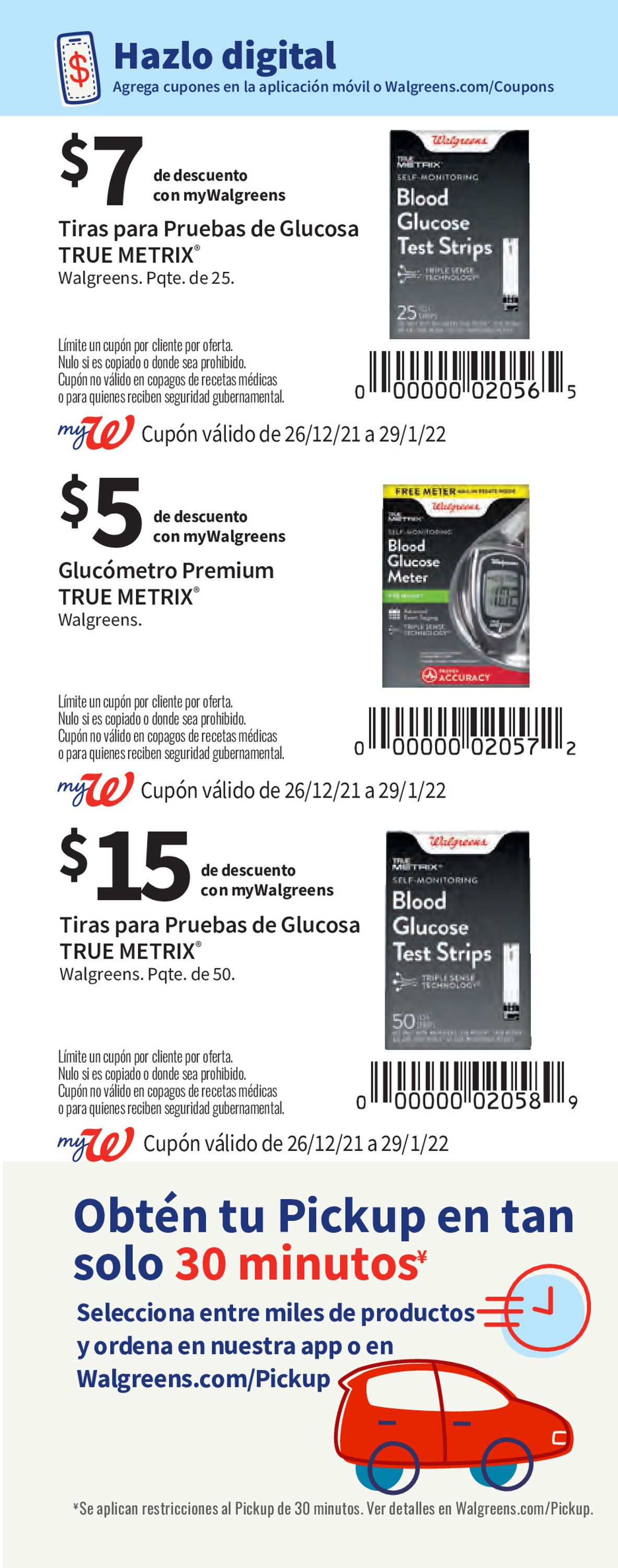 Catalogue Walgreens from 12/26/2021