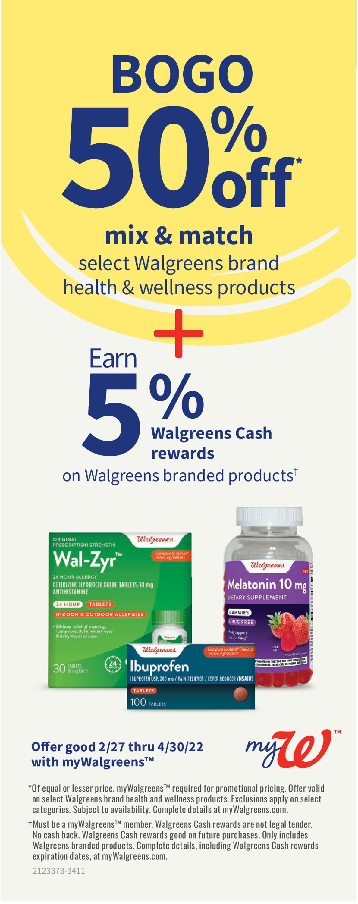 Catalogue Walgreens from 02/27/2022