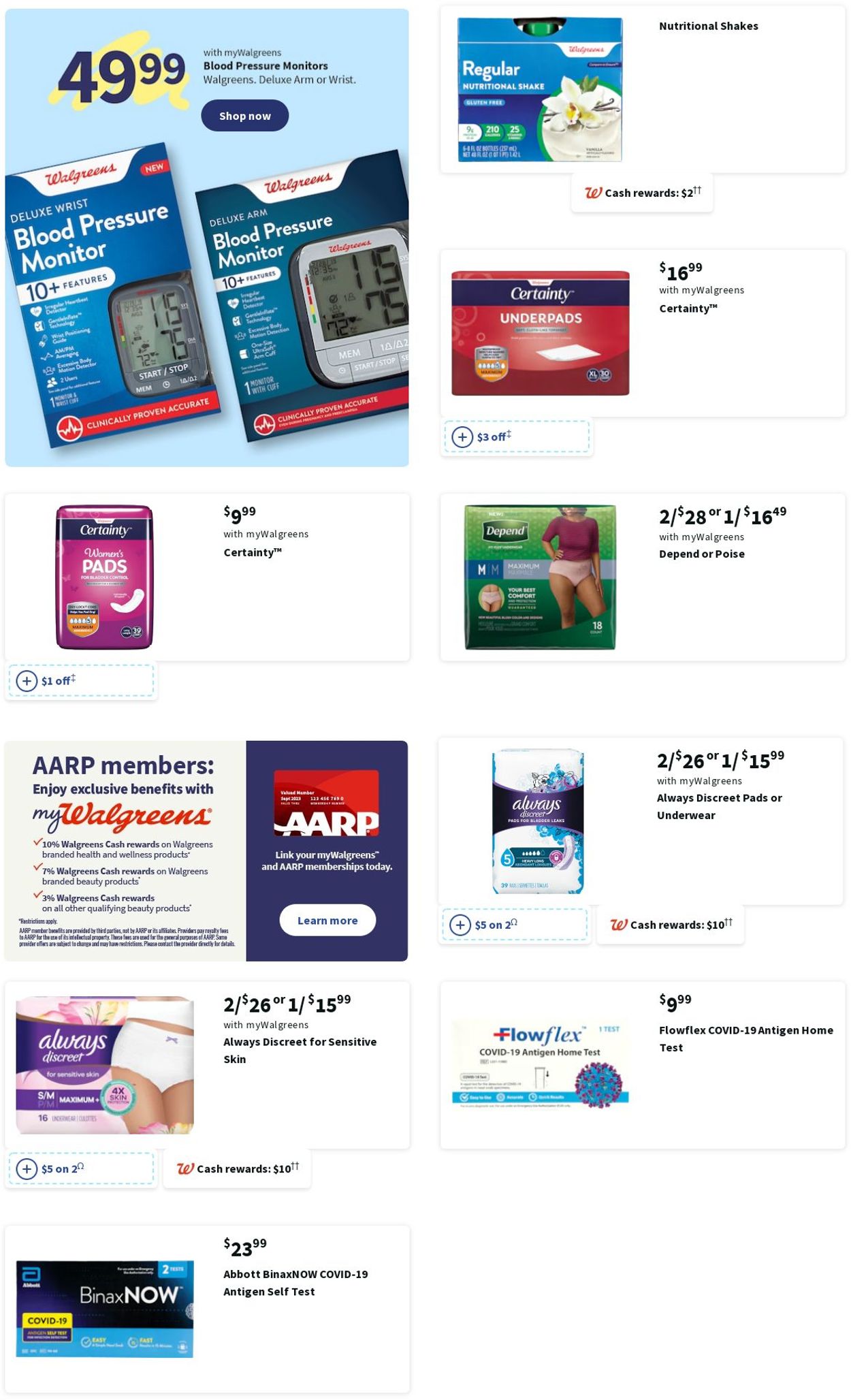 Catalogue Walgreens EASTER 2022 from 04/10/2022