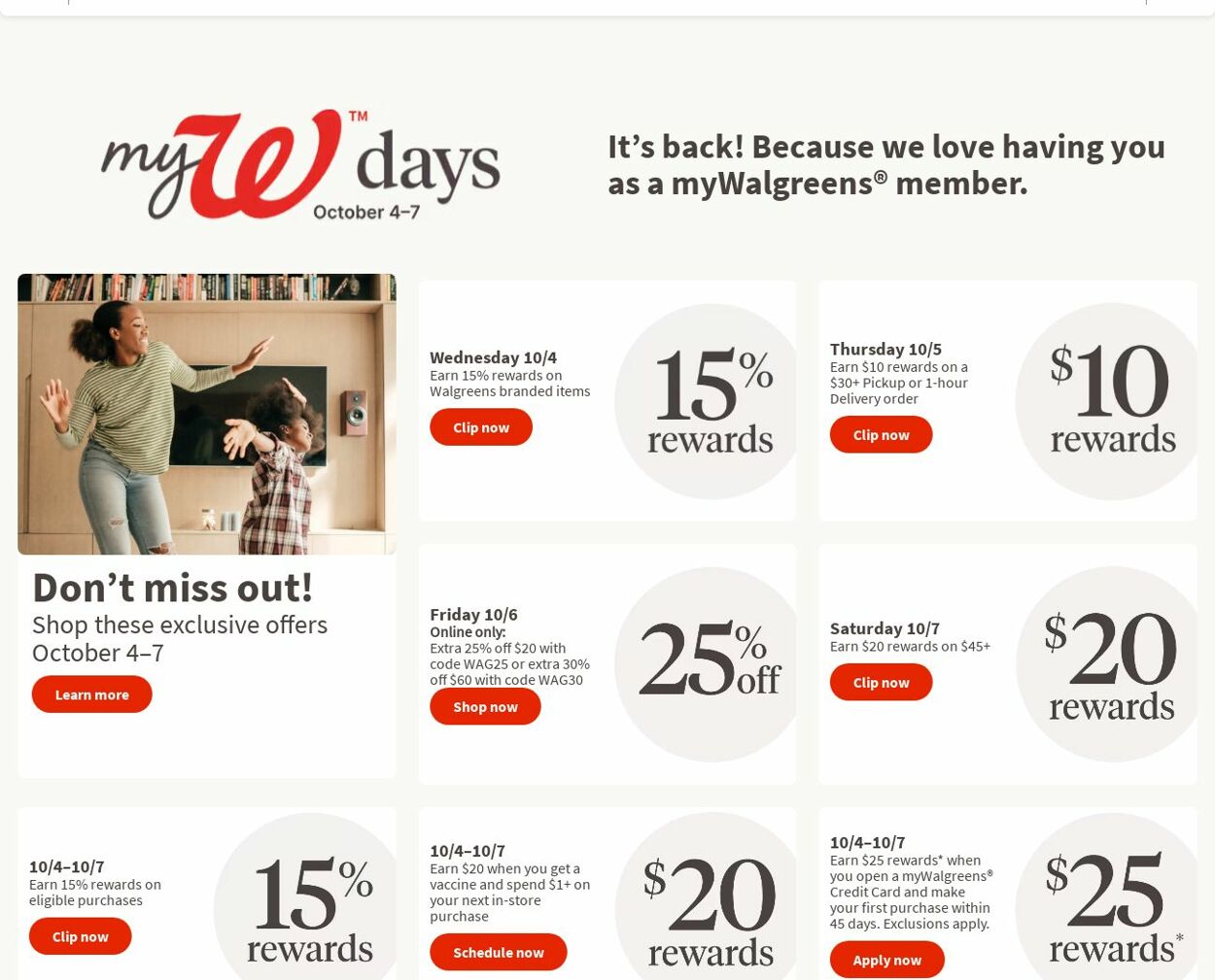 Catalogue Walgreens from 10/02/2023