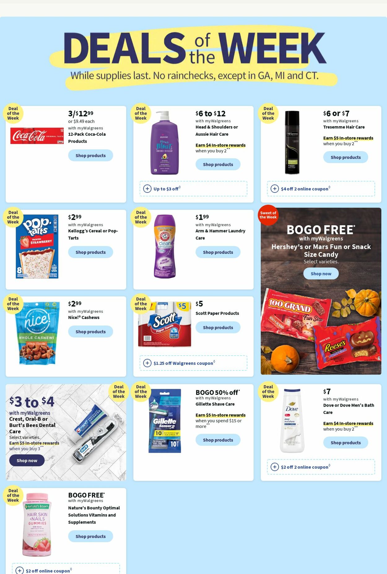 Catalogue Walgreens from 10/23/2023