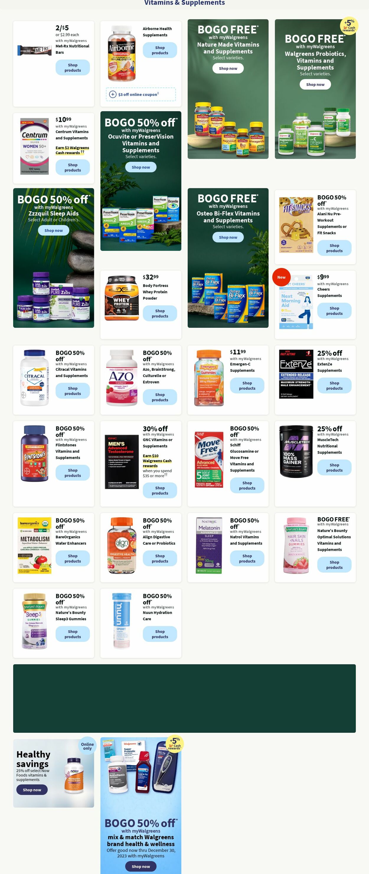 Catalogue Walgreens from 11/13/2023