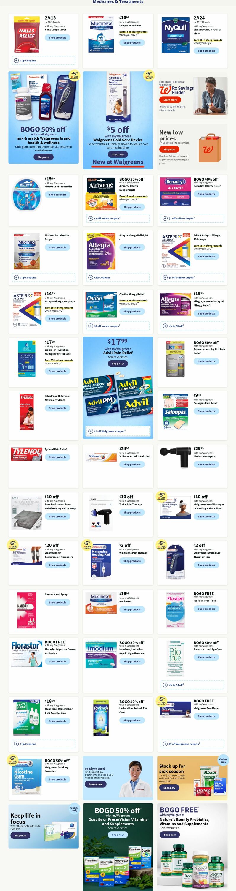 Catalogue Walgreens from 11/13/2023