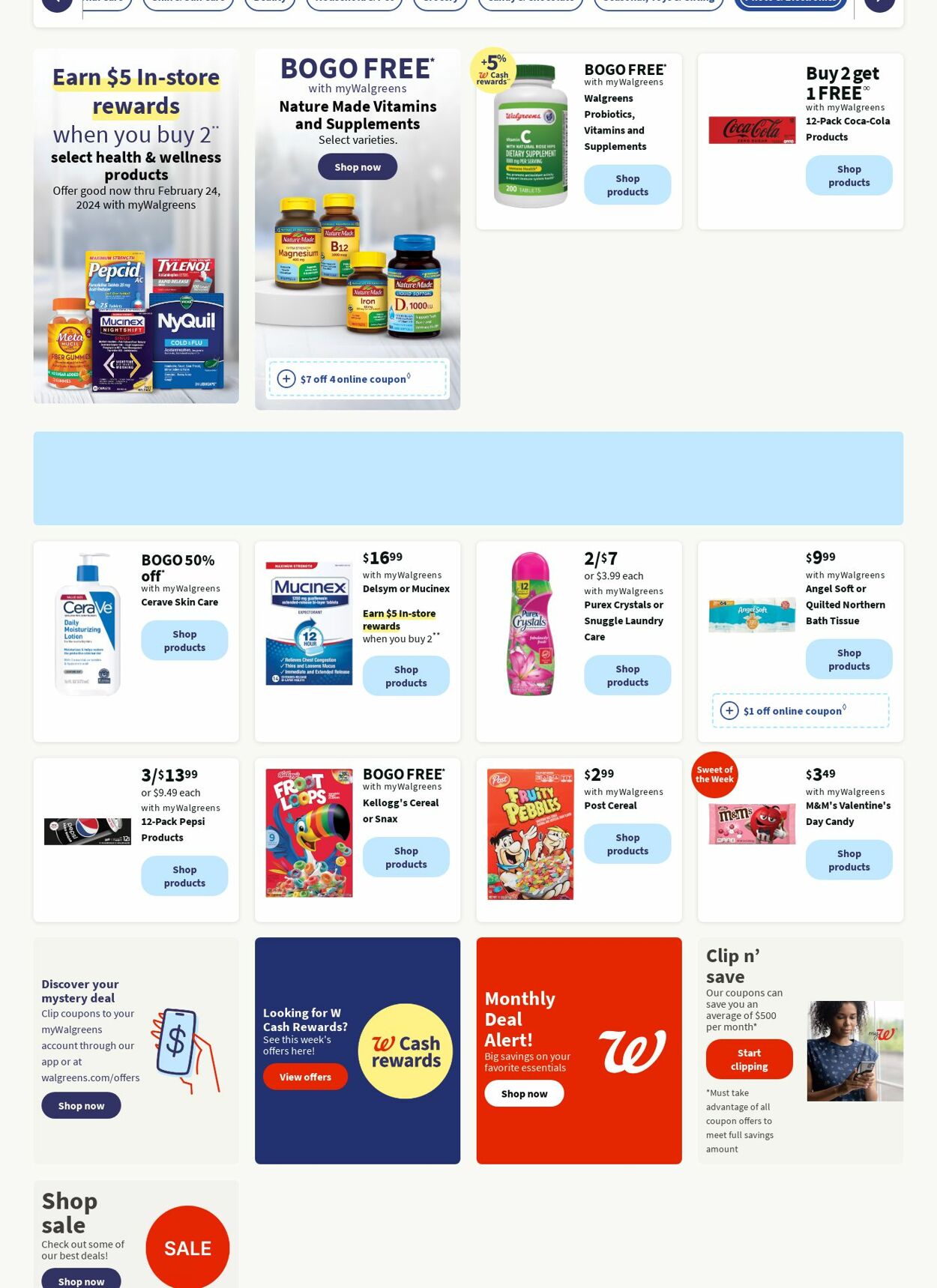 Catalogue Walgreens from 01/22/2024