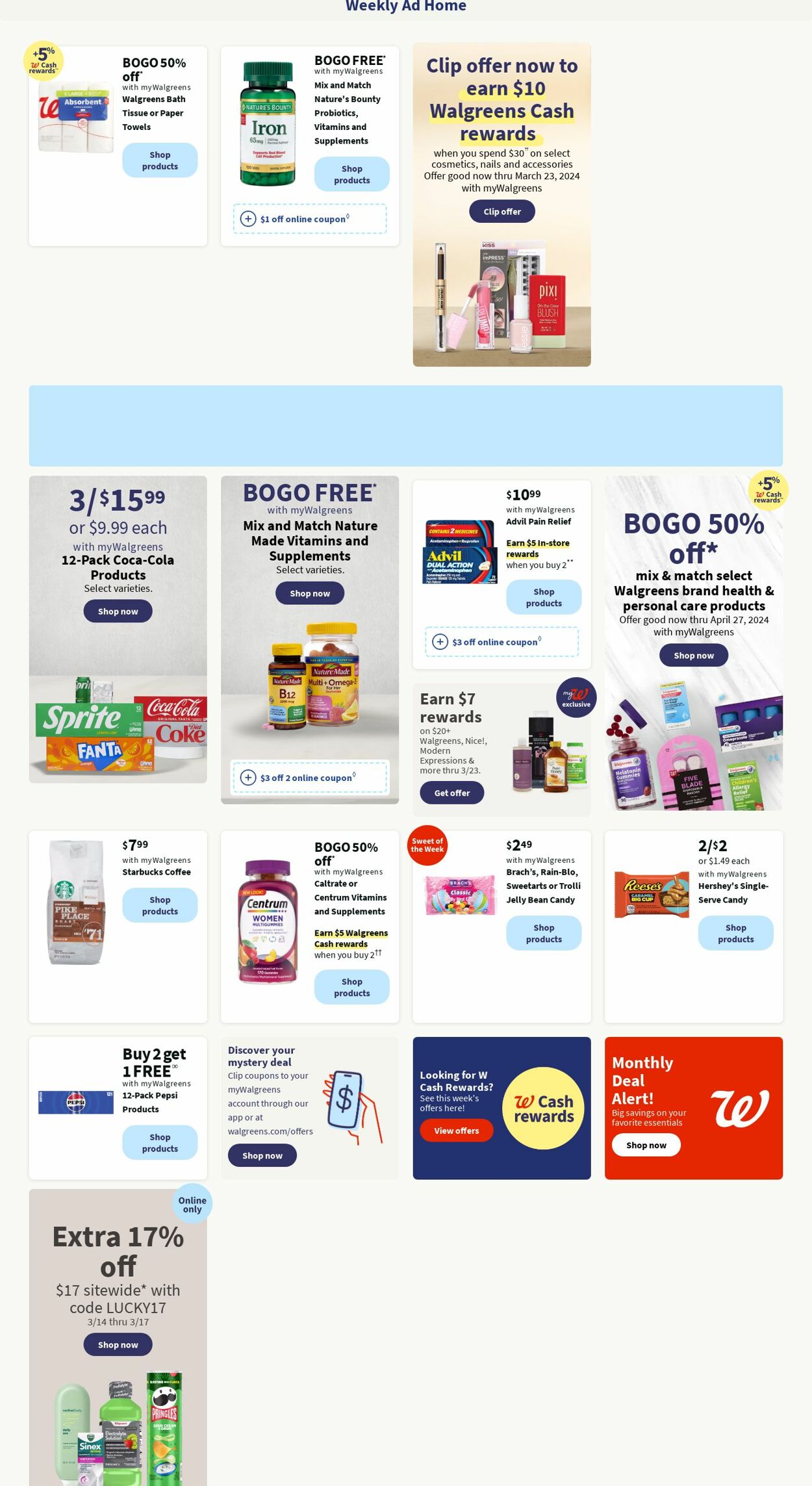 Catalogue Walgreens from 03/11/2024