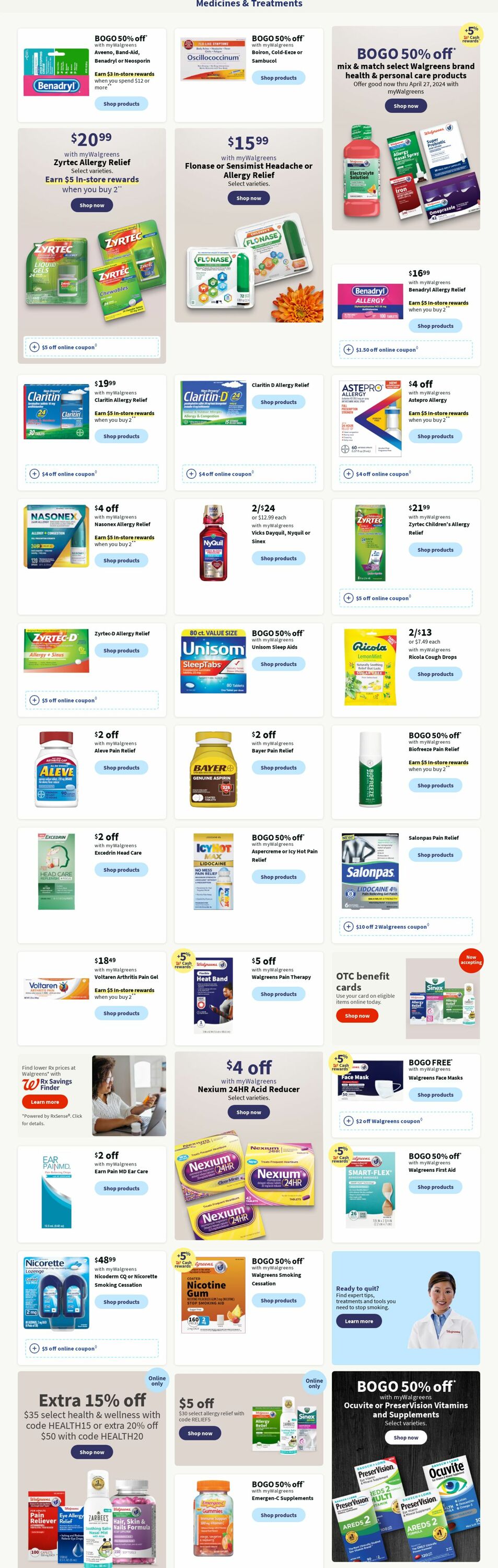 Catalogue Walgreens from 03/18/2024