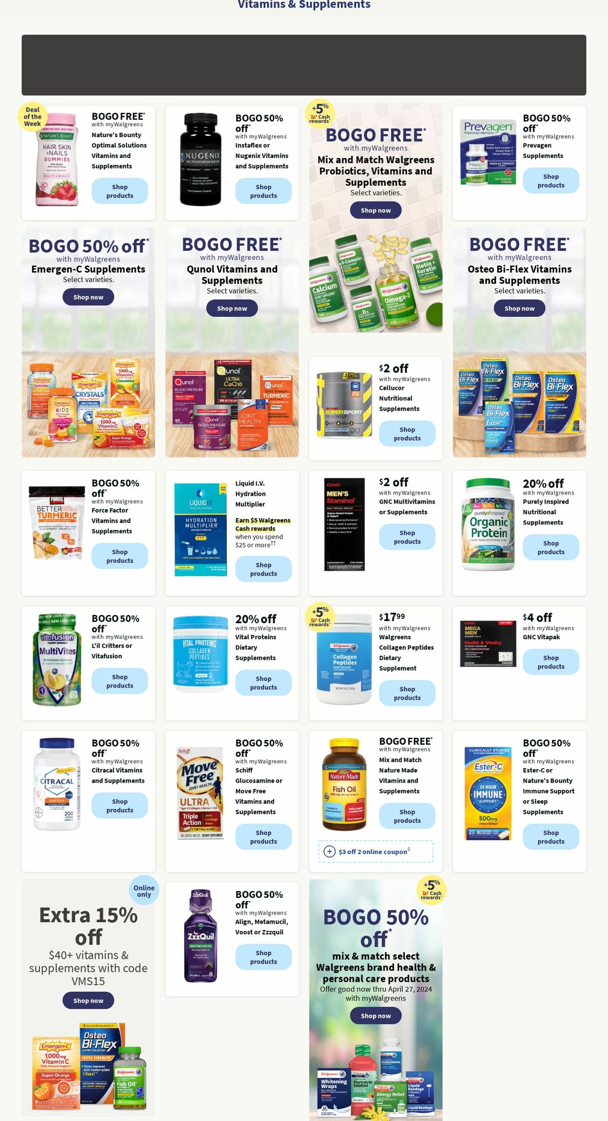 Catalogue Walgreens from 04/01/2024