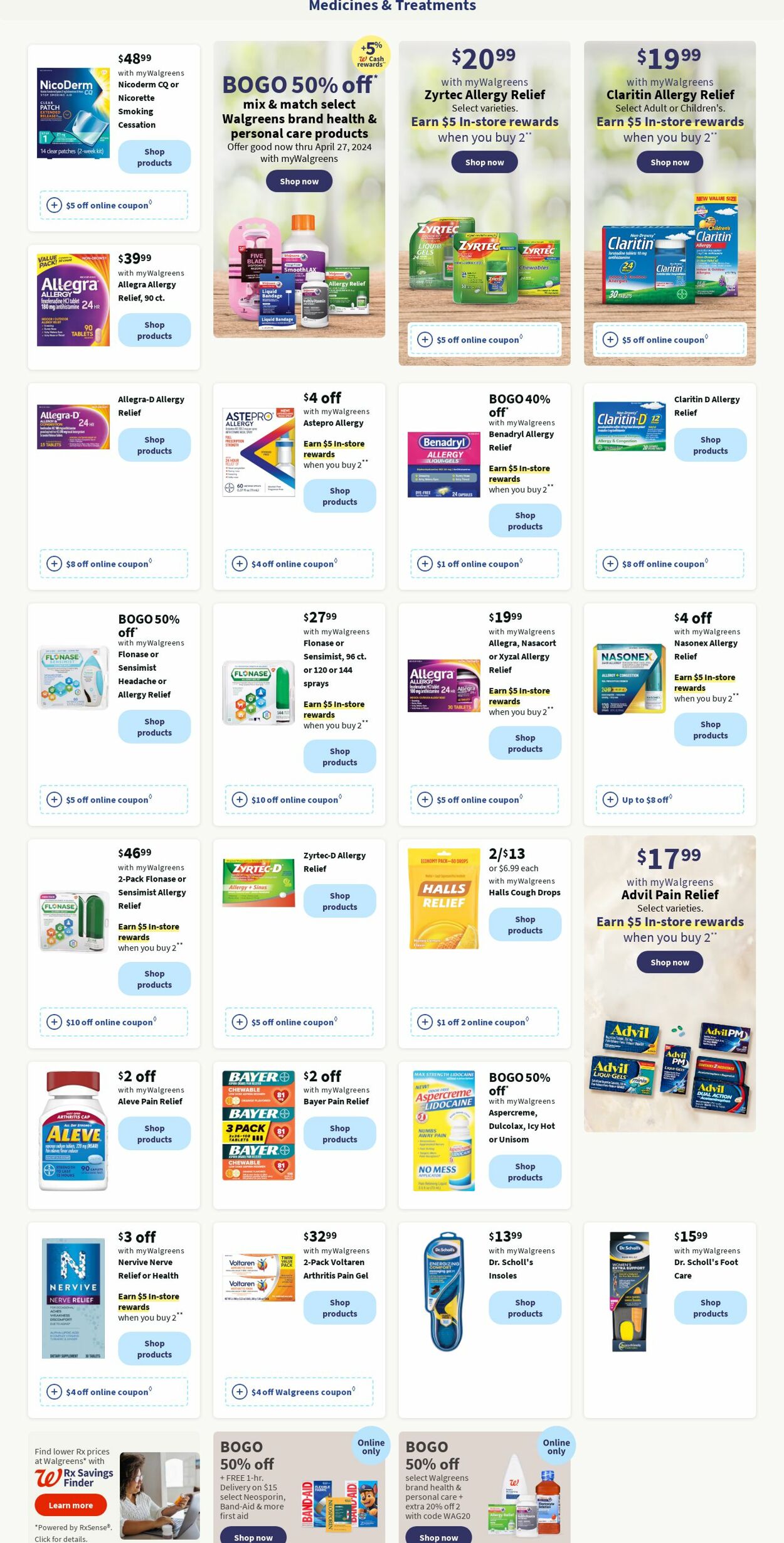 Catalogue Walgreens from 04/22/2024