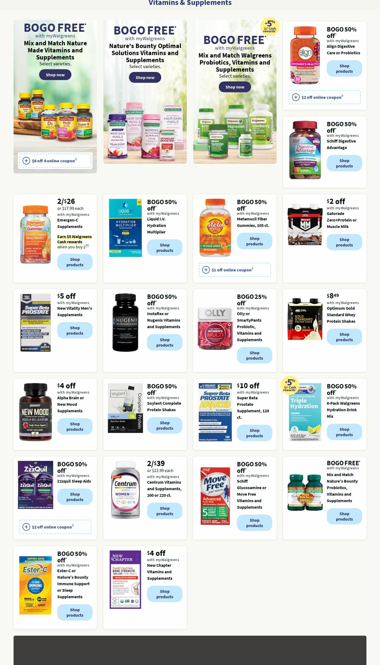 Catalogue Walgreens from 04/29/2024