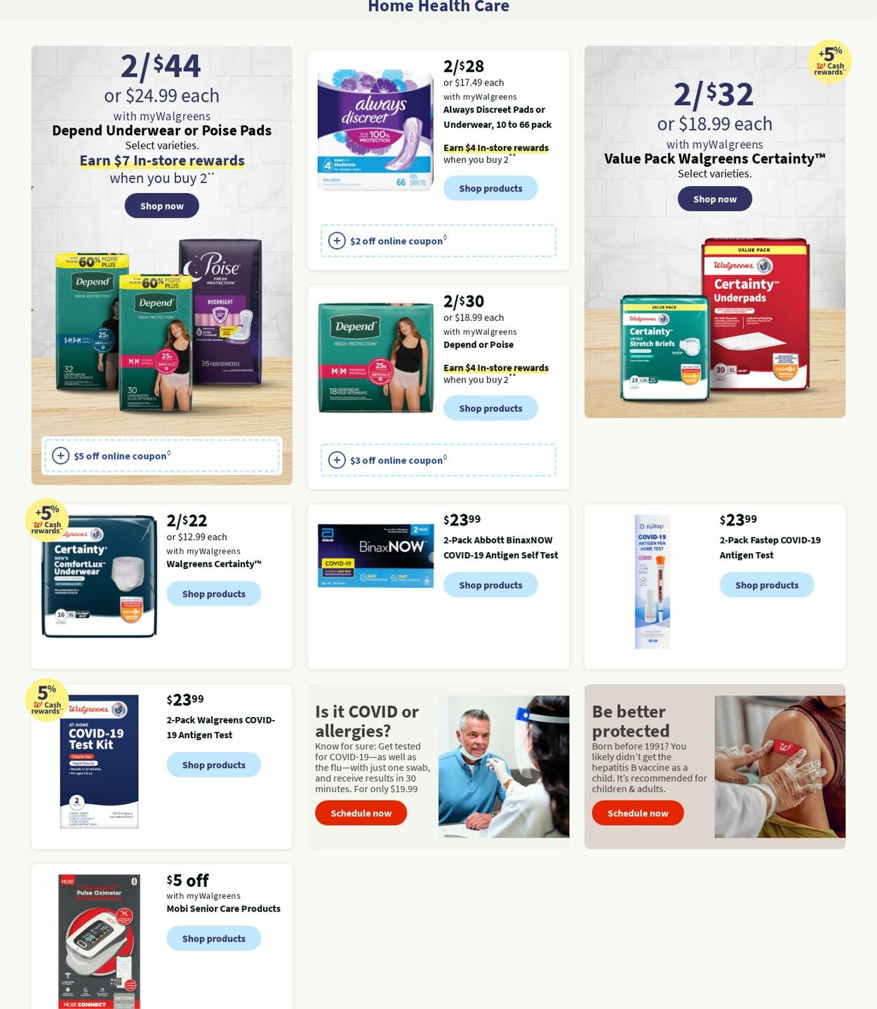 Catalogue Walgreens from 05/13/2024