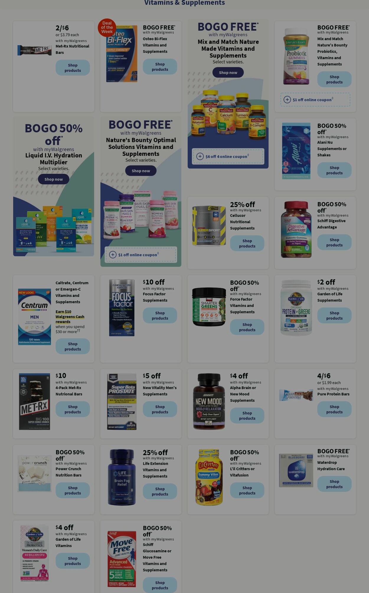 Catalogue Walgreens from 06/10/2024