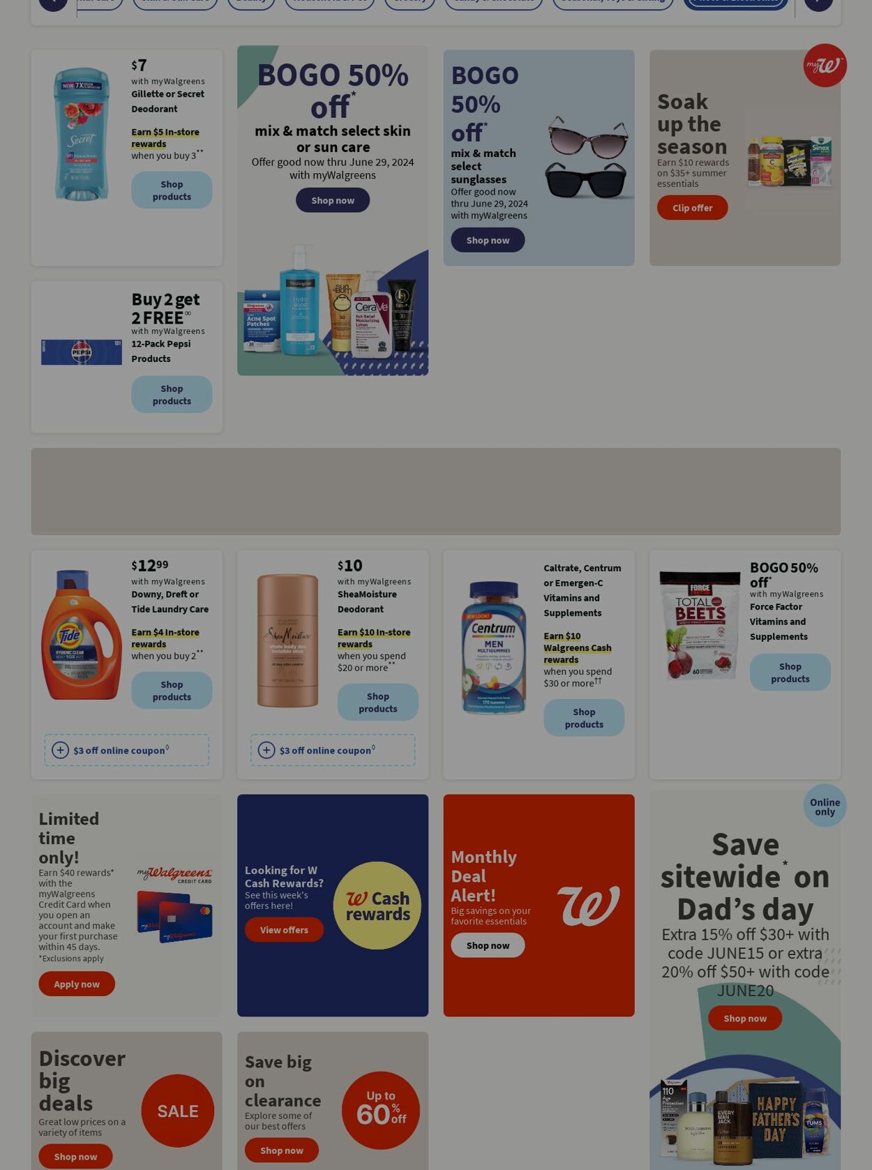 Catalogue Walgreens from 06/17/2024