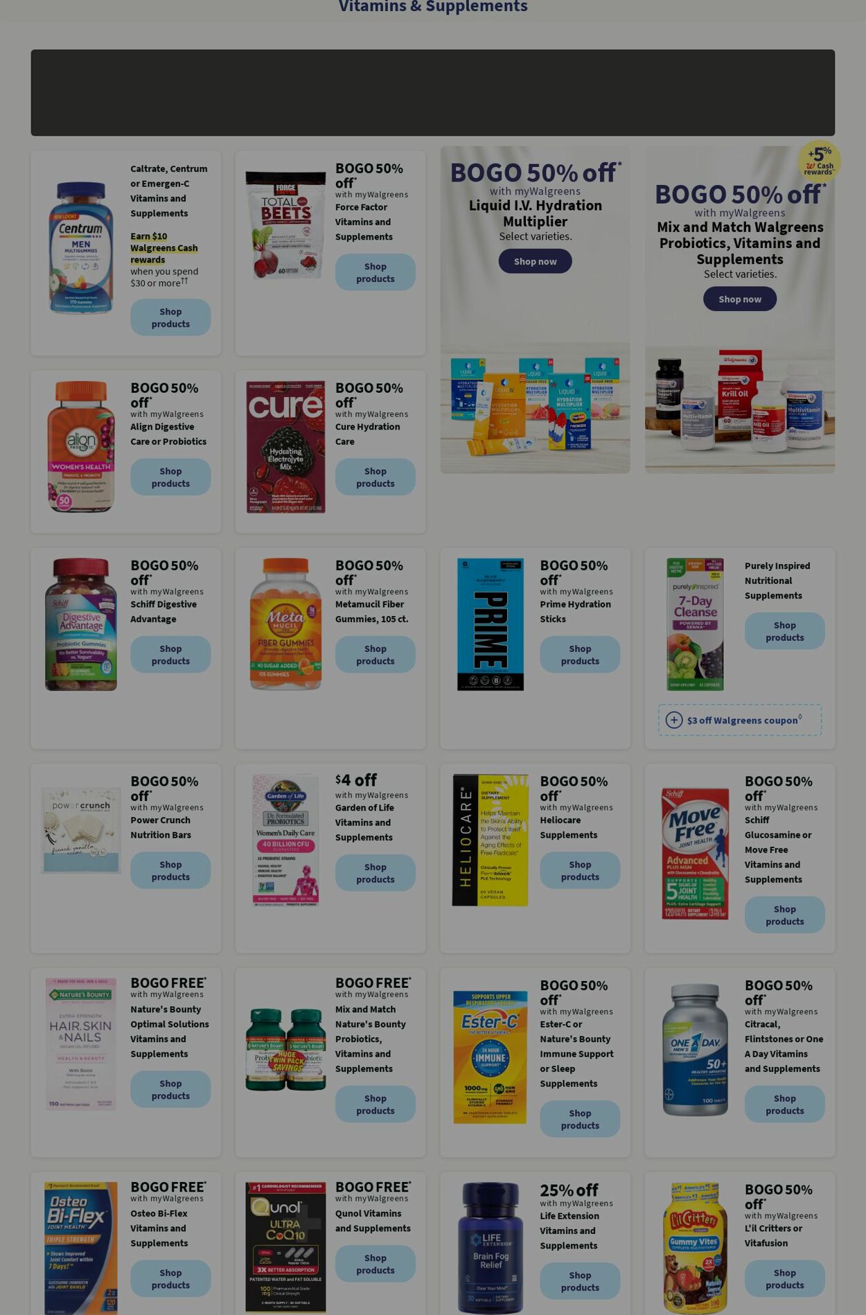 Catalogue Walgreens from 06/17/2024