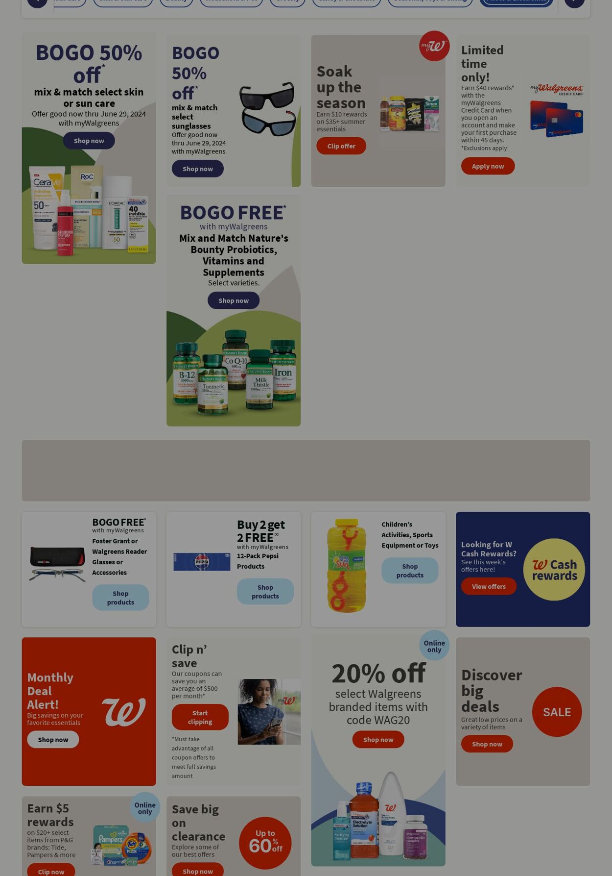 Catalogue Walgreens from 06/24/2024