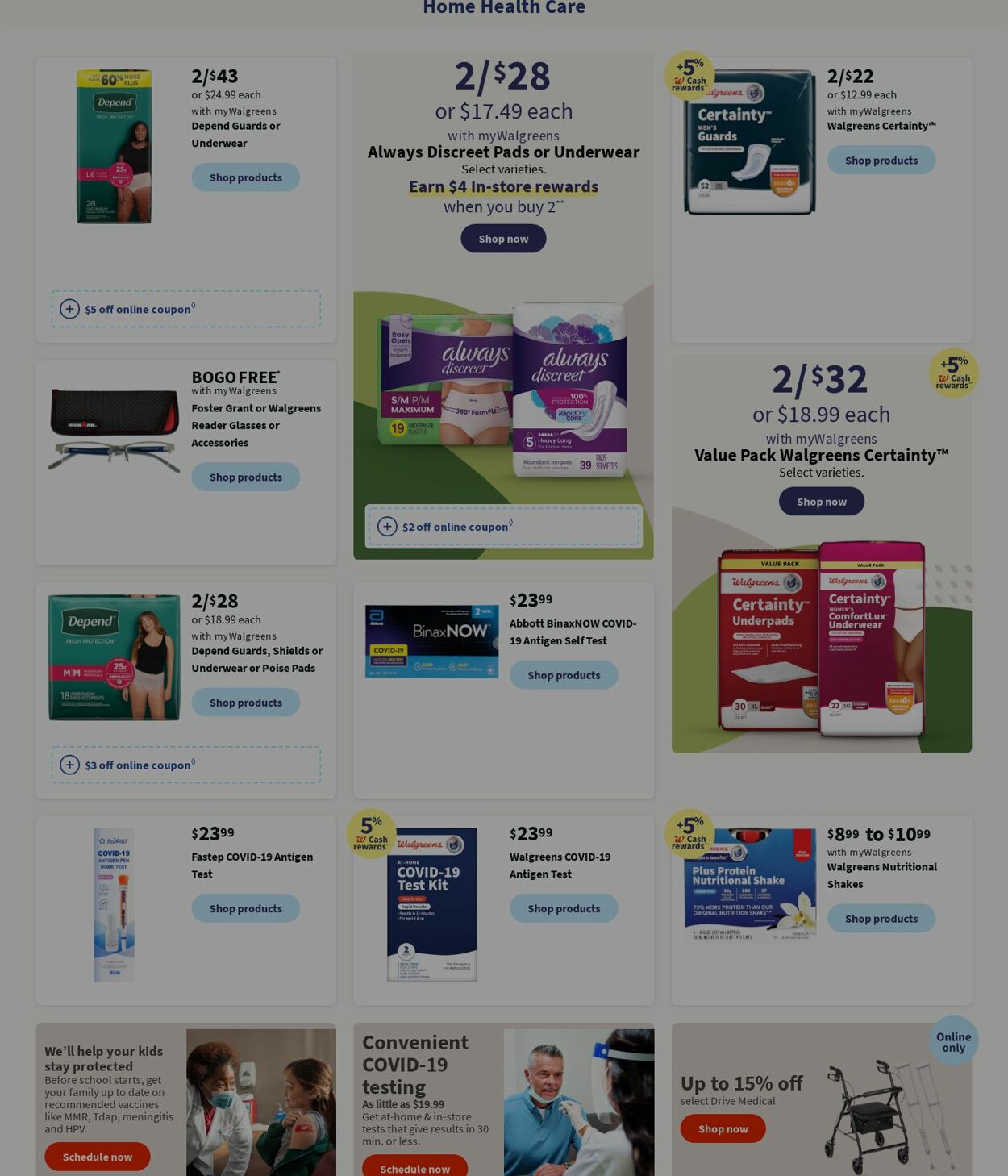 Catalogue Walgreens from 06/24/2024