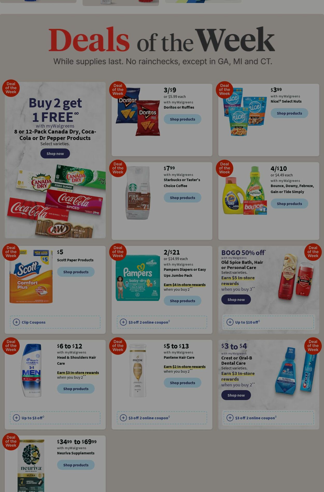 Catalogue Walgreens from 08/12/2024