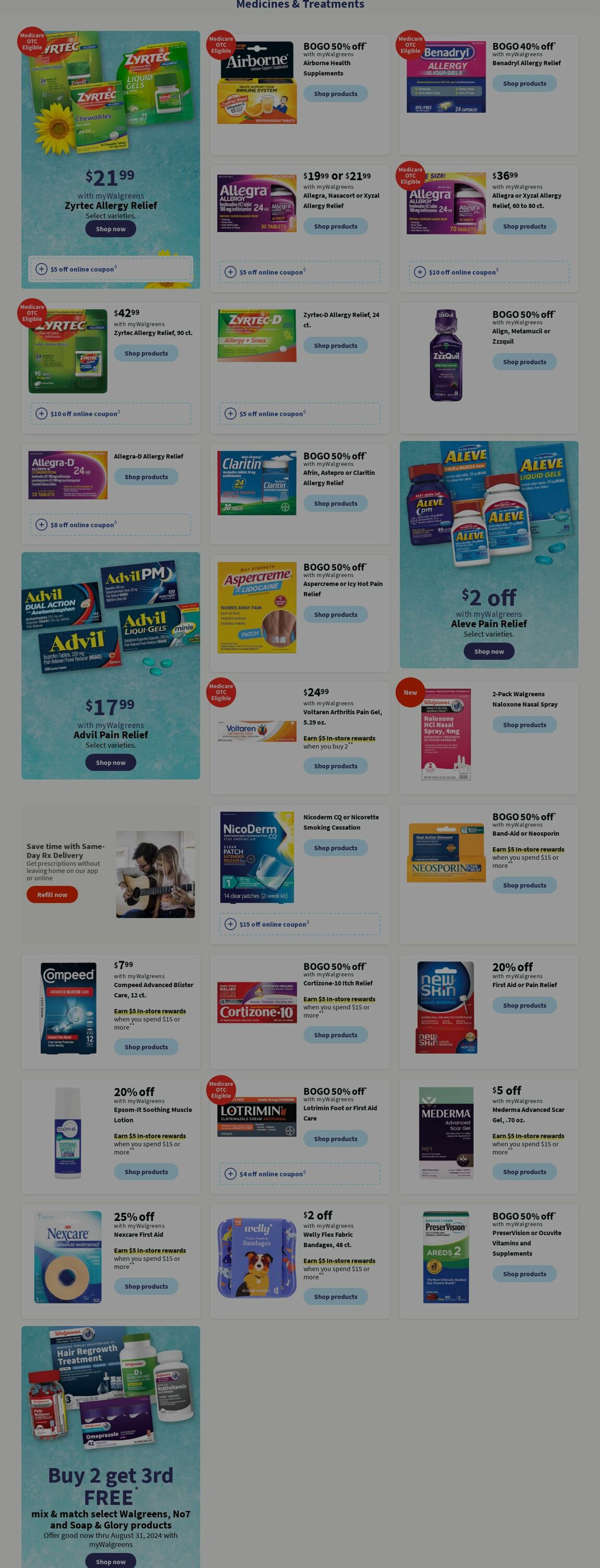 Catalogue Walgreens from 08/12/2024