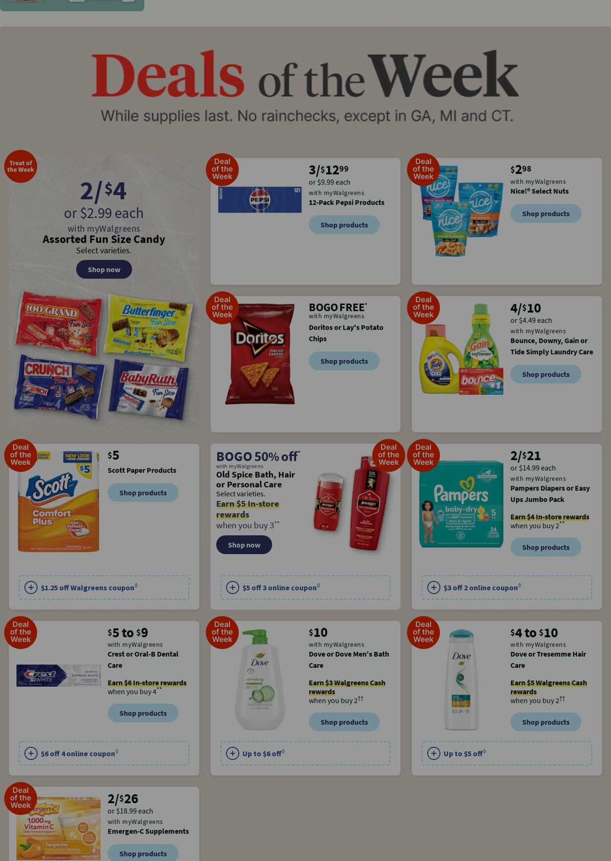 Catalogue Walgreens from 08/26/2024