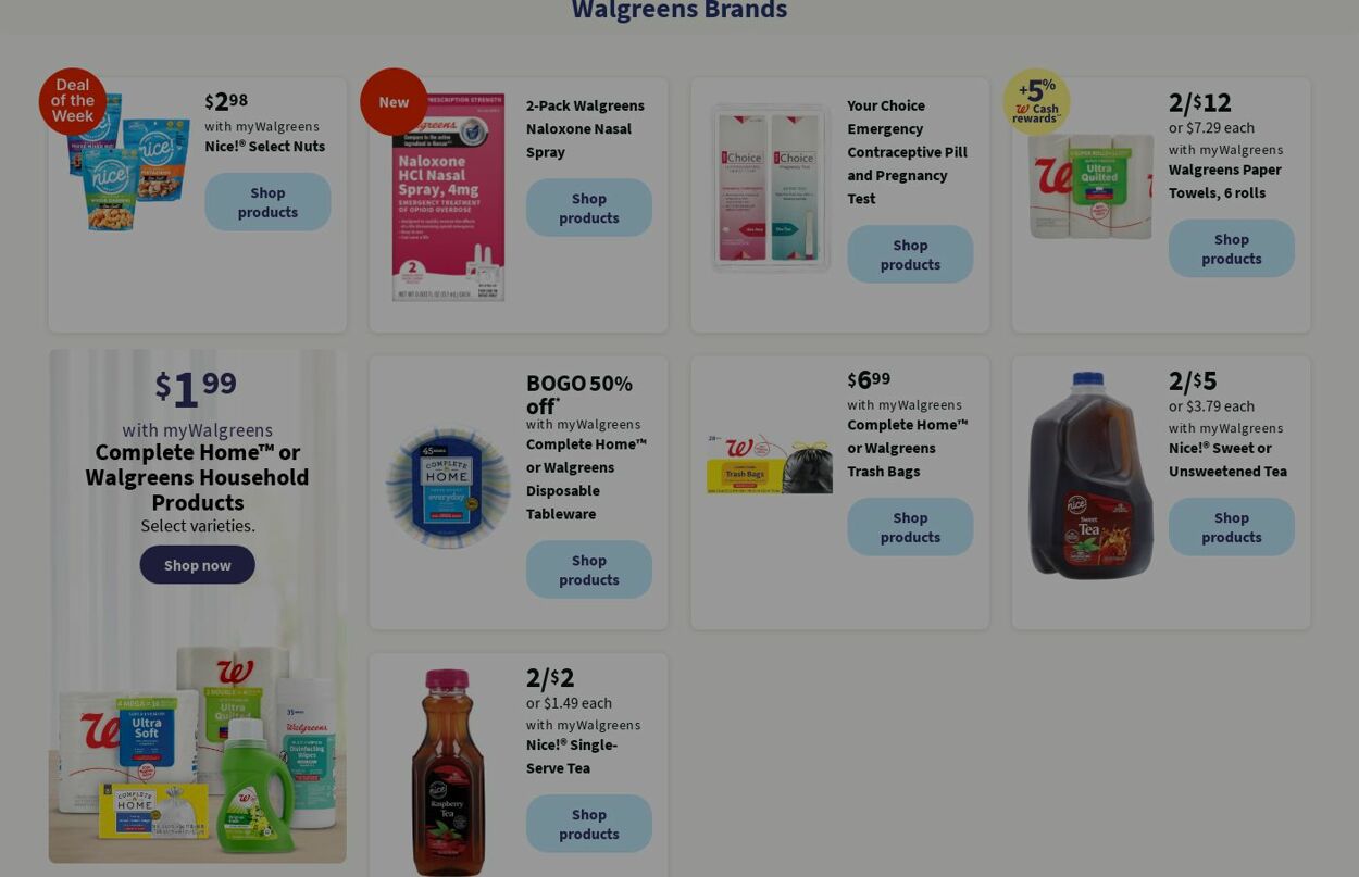 Catalogue Walgreens from 08/26/2024