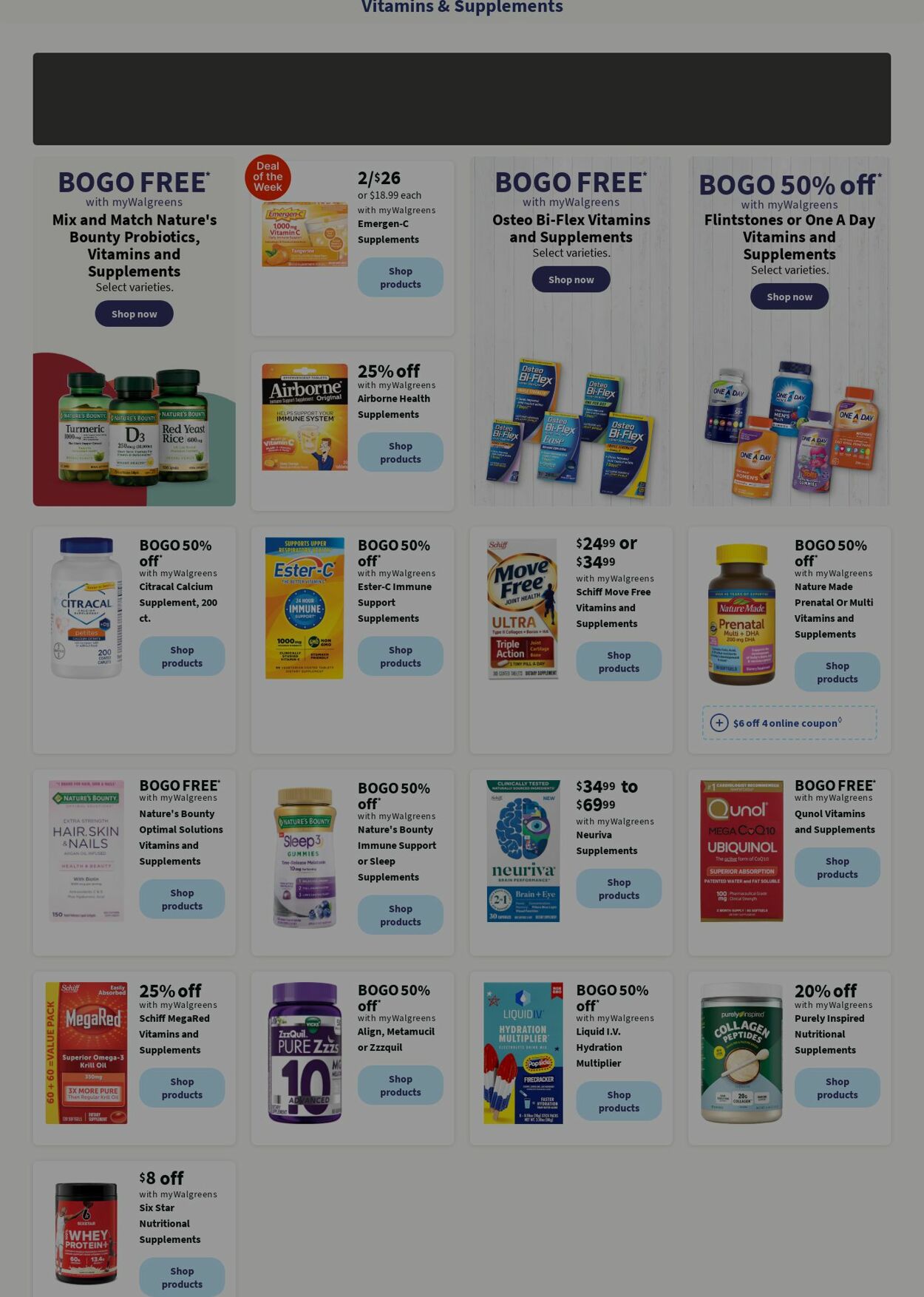 Catalogue Walgreens from 08/26/2024