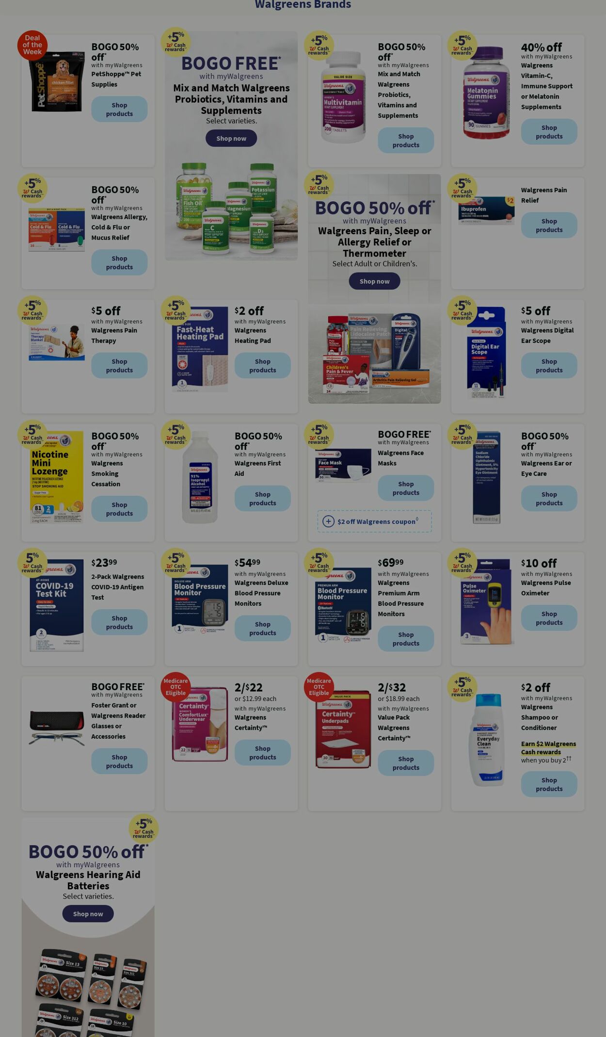 Catalogue Walgreens from 09/09/2024