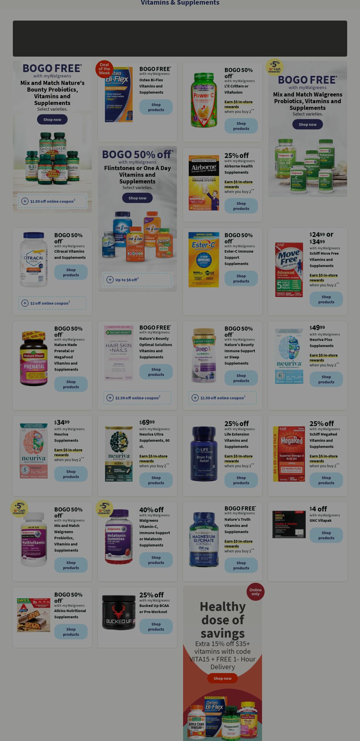 Catalogue Walgreens from 09/09/2024