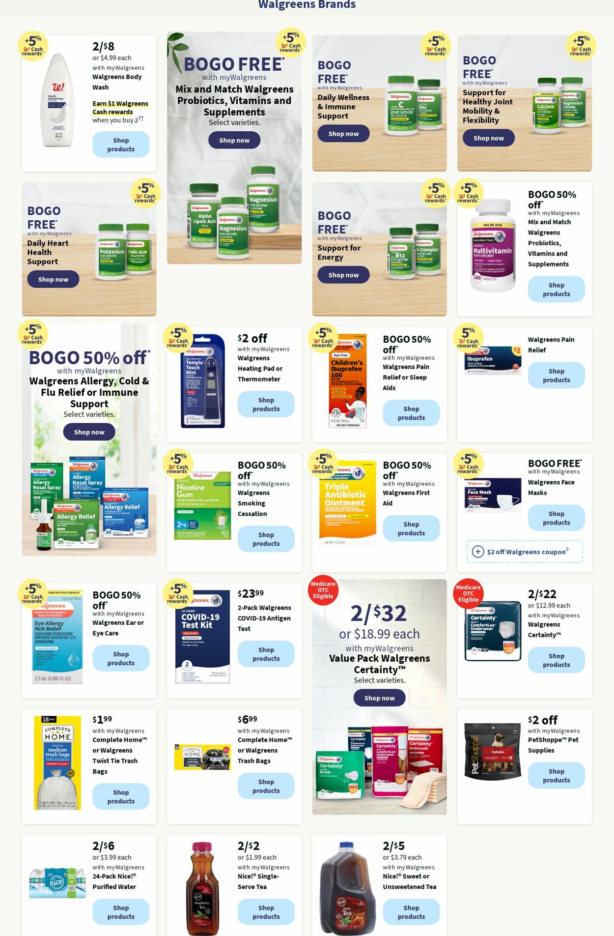 Catalogue Walgreens from 09/23/2024