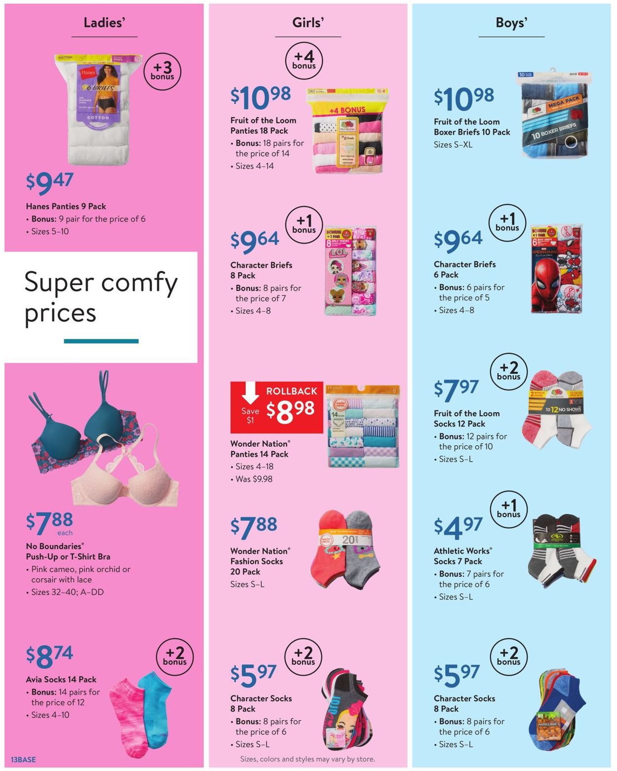 Catalogue Walmart from 08/11/2019
