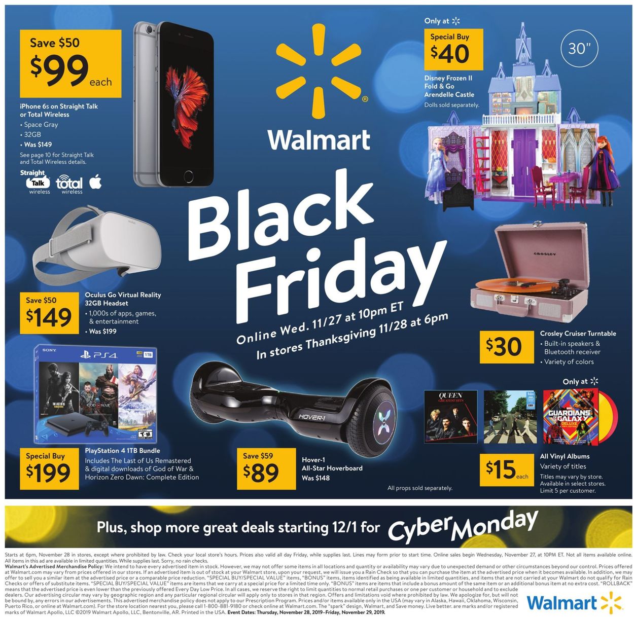 Walmart Black Friday Ad 2019 Current weekly ad 11/28 11/29/2019 [2