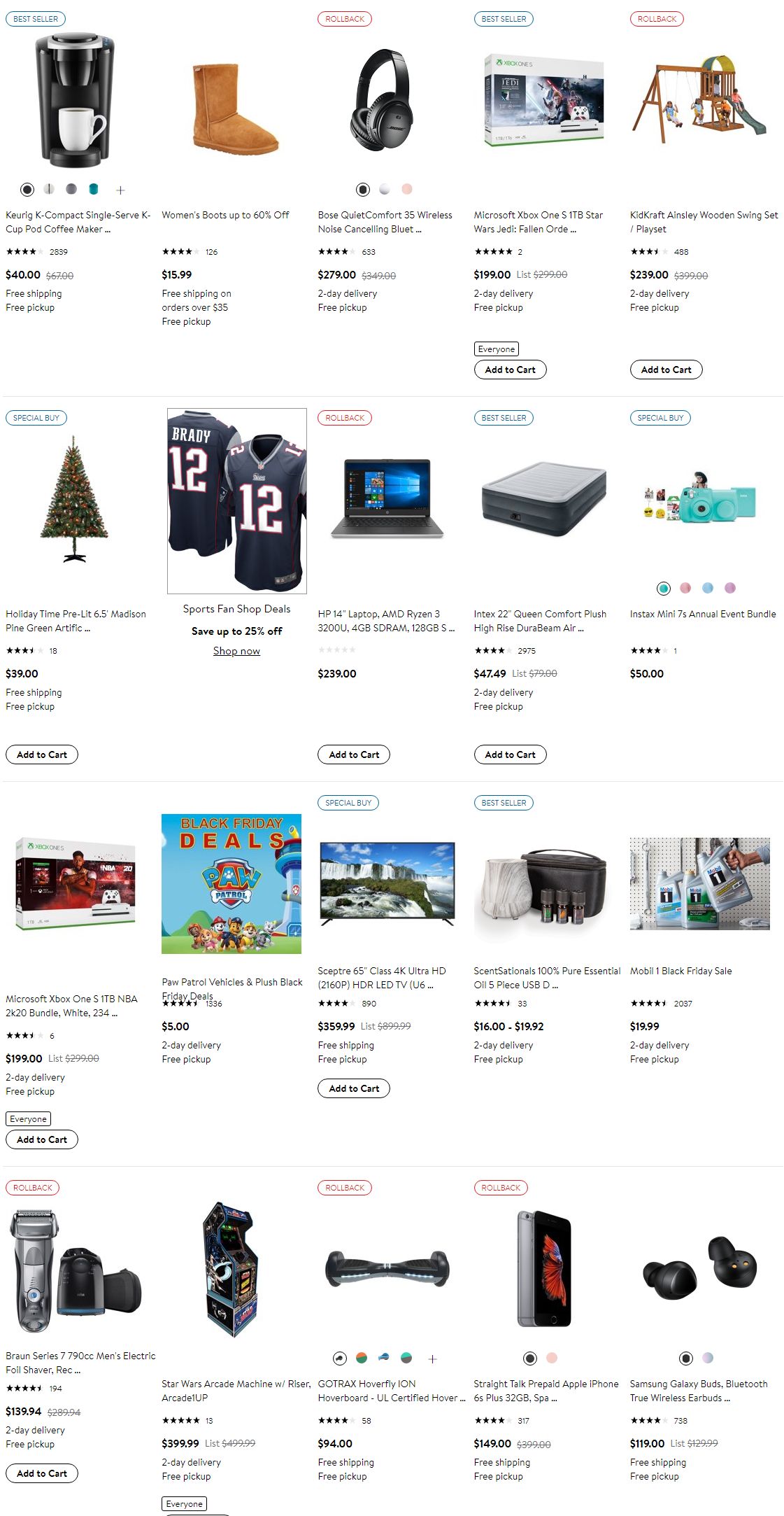 Catalogue Walmart CYBER MONDAY AD 2019 from 11/29/2019