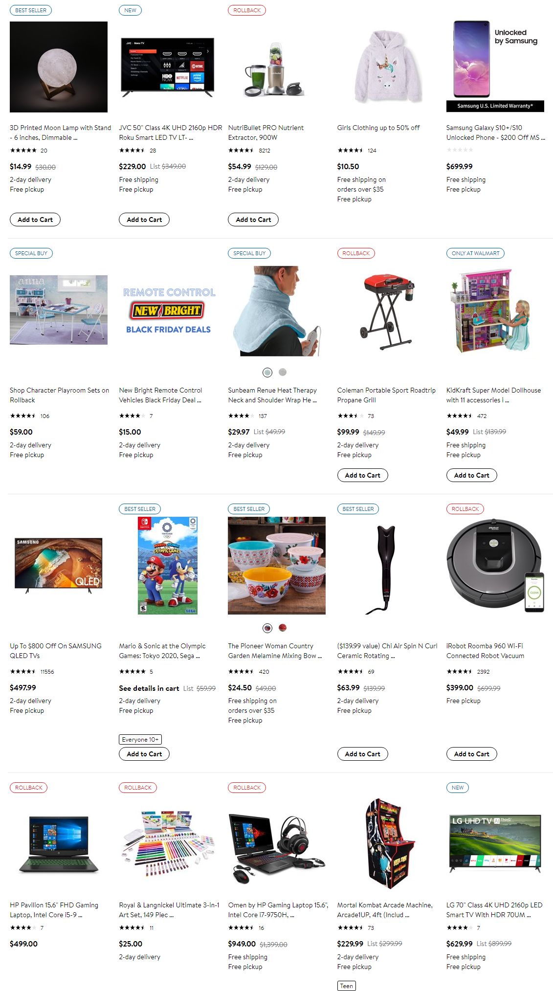 Catalogue Walmart CYBER MONDAY AD 2019 from 11/29/2019