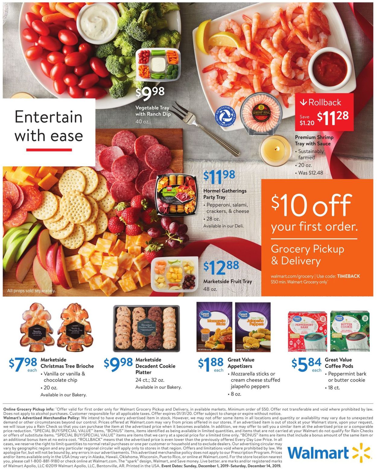 Catalogue Walmart from 12/01/2019