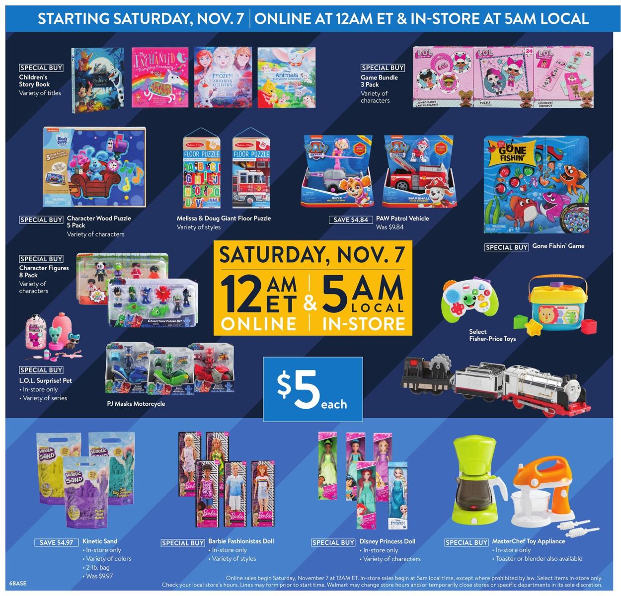 Catalogue Walmart Black Friday 2020 from 11/04/2020