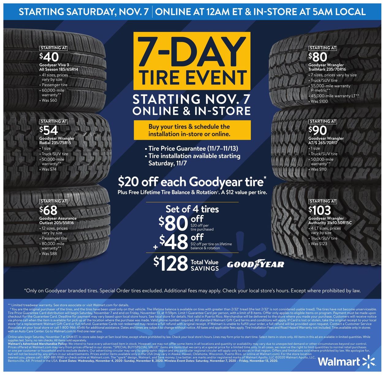 Walmart Tire Warranty Explained 2022 (What's Covered + Price)