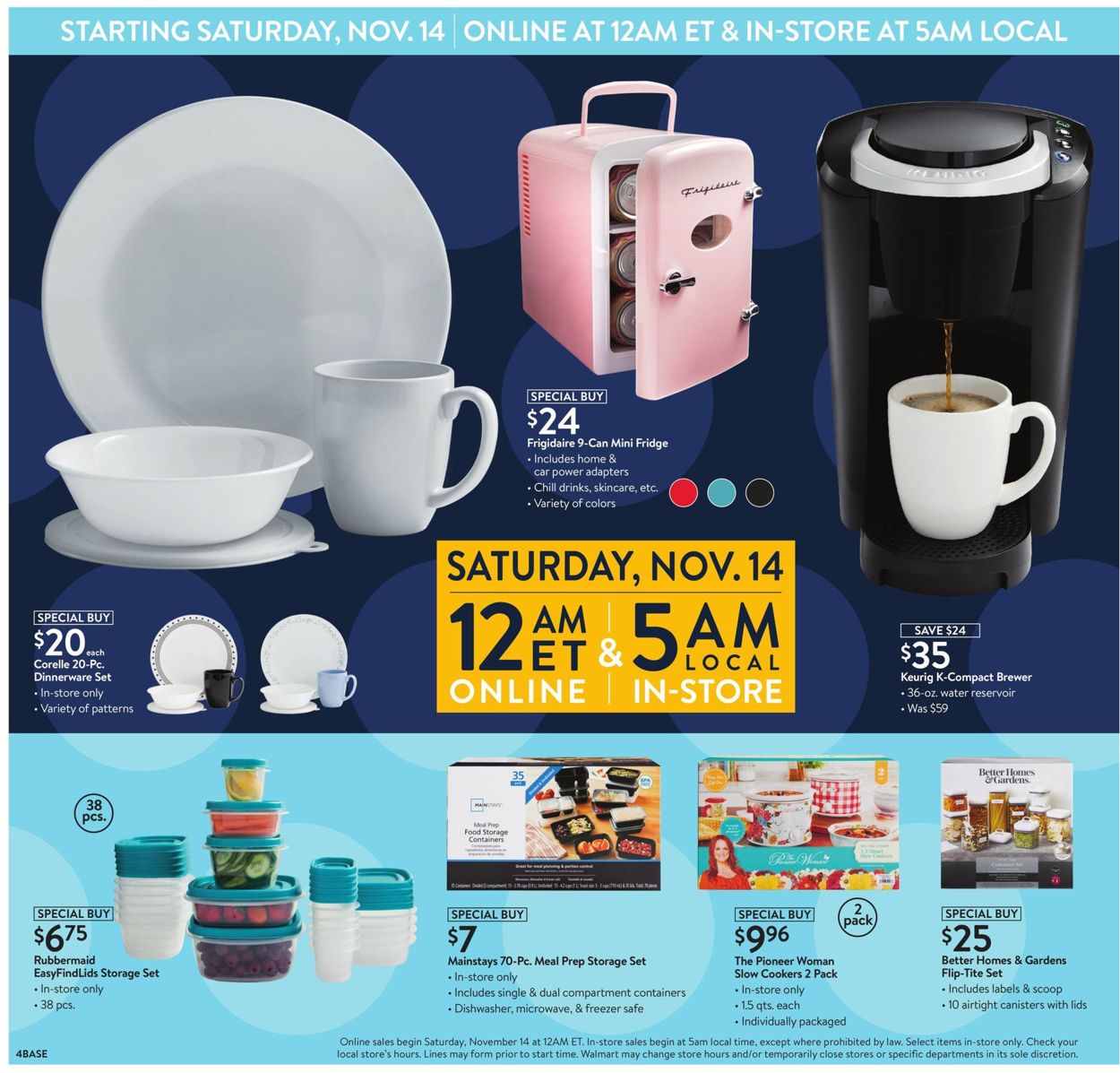 Catalogue Walmart Black Friday 2020 Ad from 11/11/2020