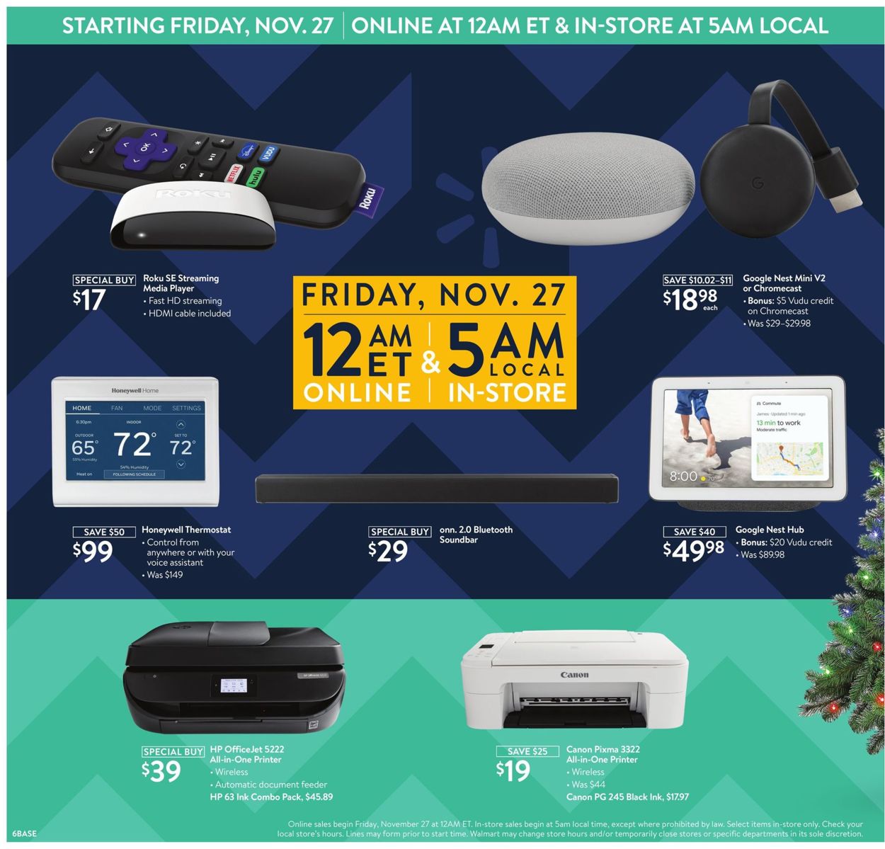 Catalogue Walmart Black Friday 2020 from 11/25/2020