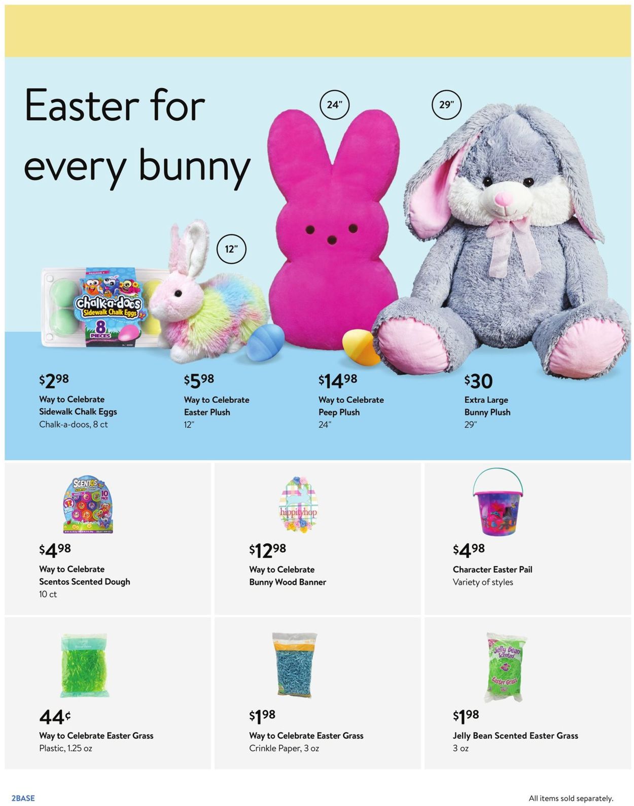 Catalogue Walmart Easter 2021 ad from 03/31/2021